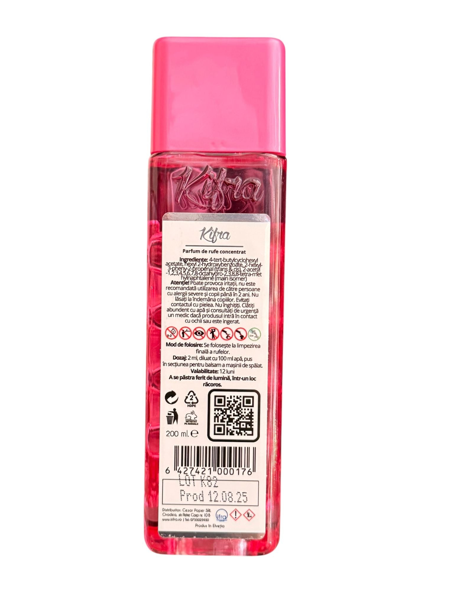 Parfum de rufe Kifra Candy, 80 spalari, 200 ml
