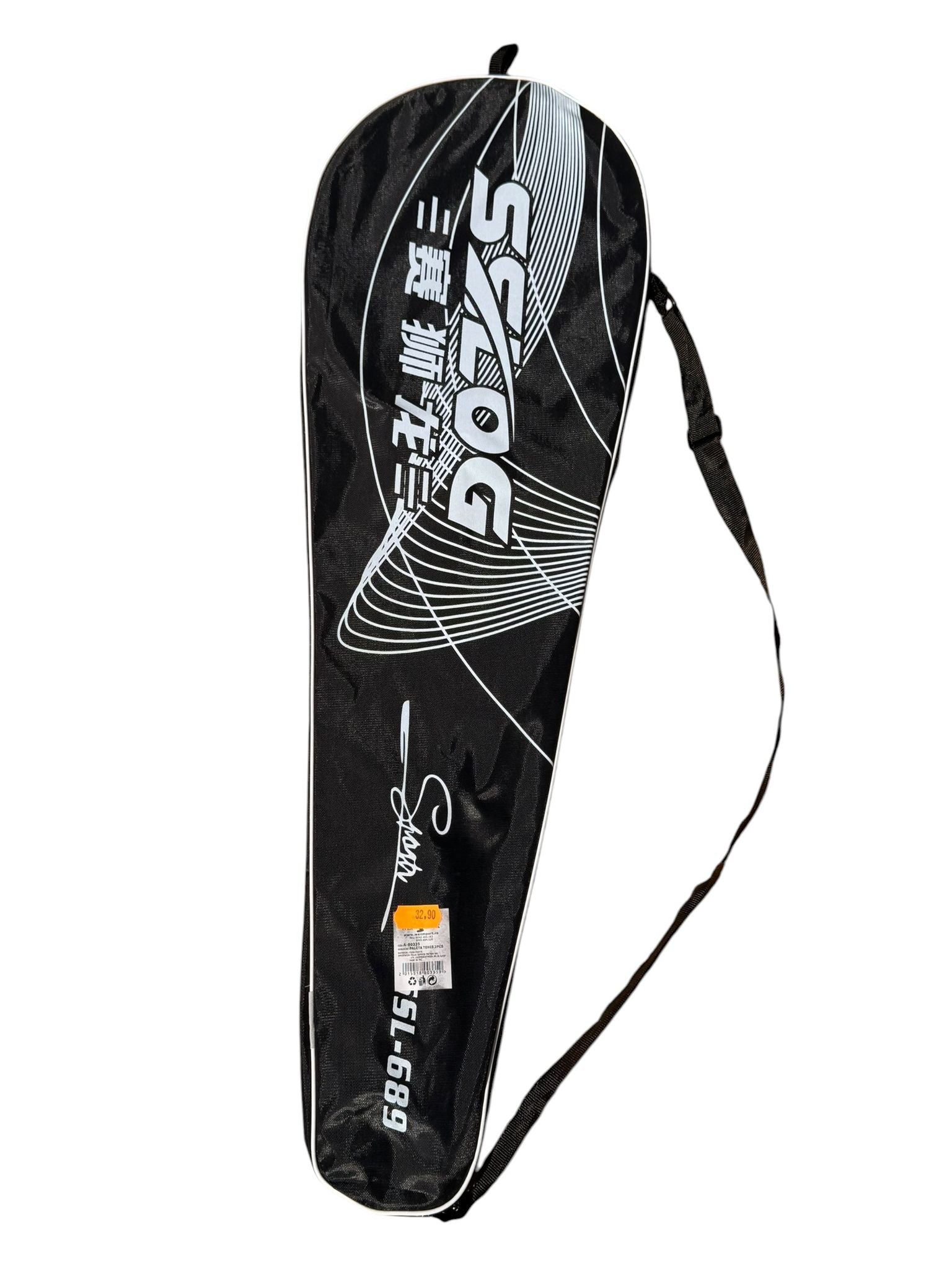 Set palete tenis de camp 2 bucati cu husa transport
