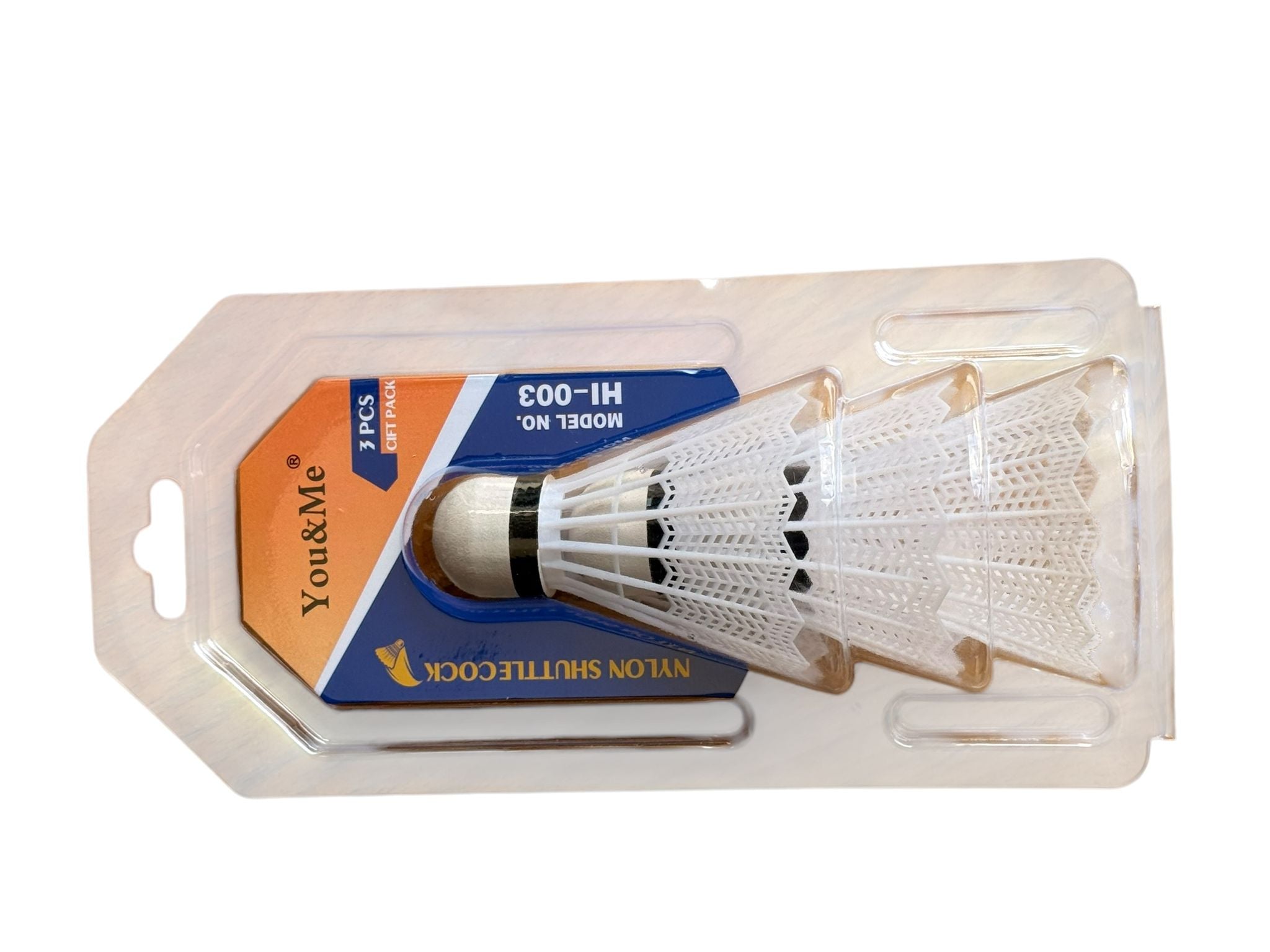 Set fluturasi badminton nylon 3 bucati