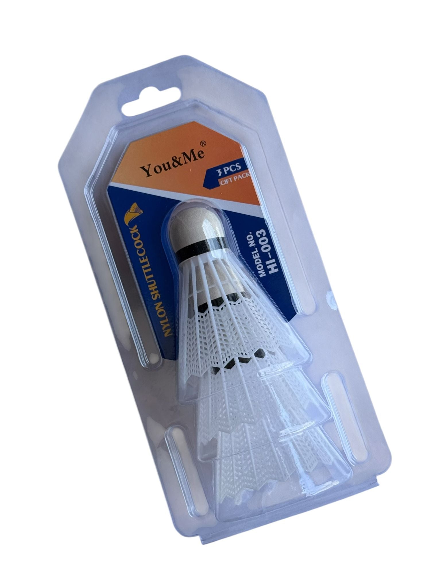 Set fluturasi badminton nylon 3 bucati