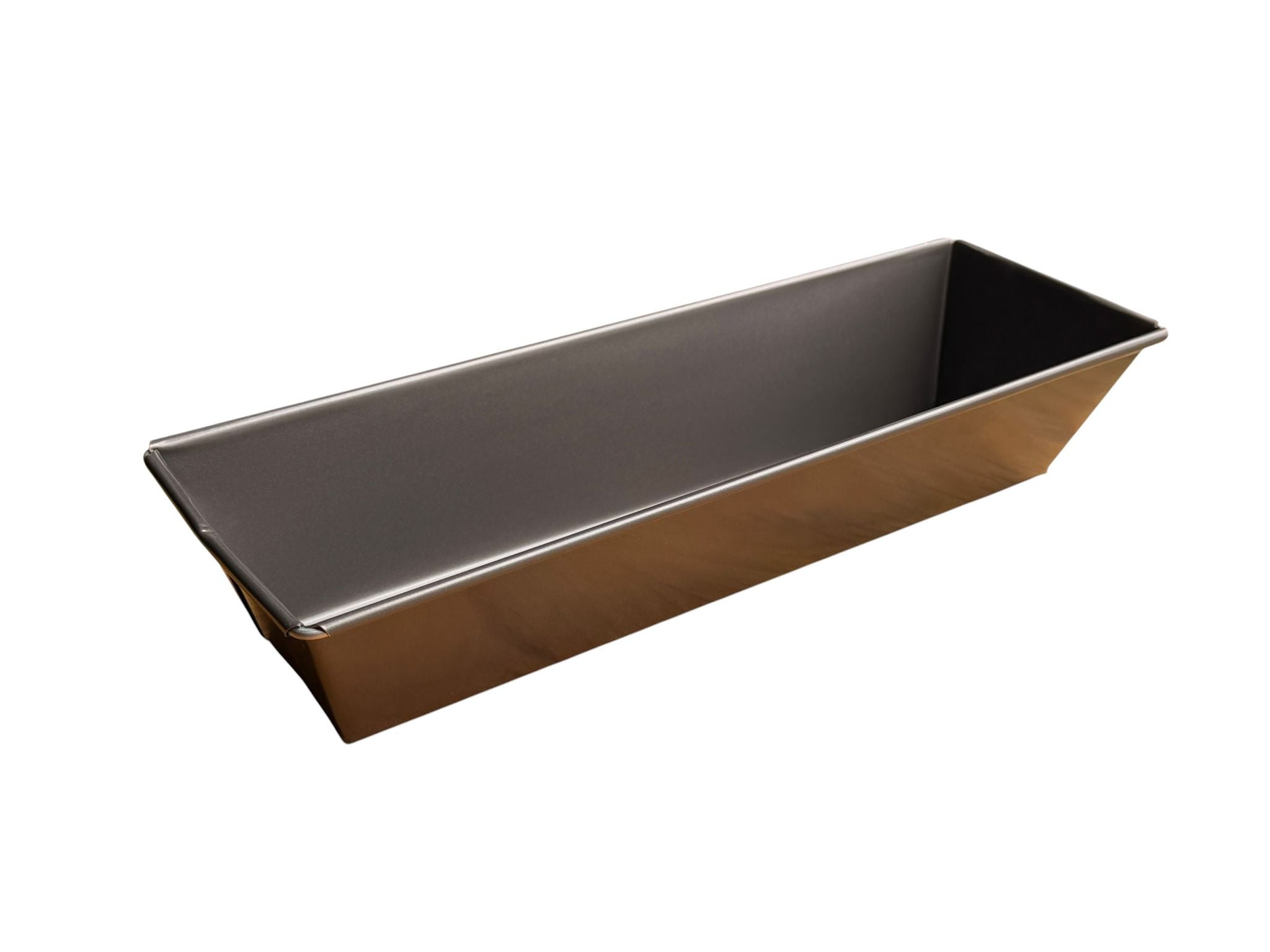 Tava chec inox 30x10 cm forma cozonac antiaderenta