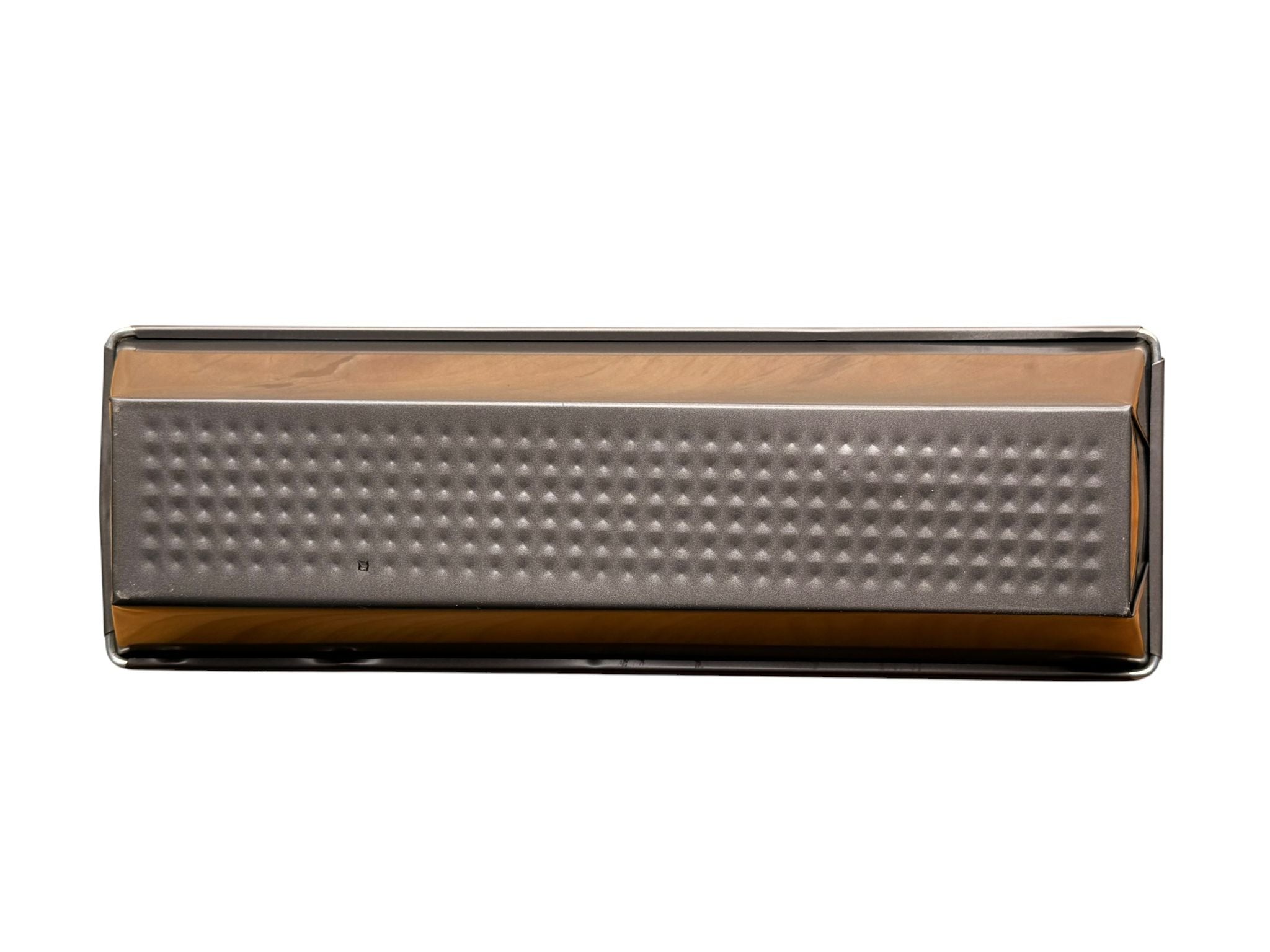 Tava chec inox 30x10 cm forma cozonac antiaderenta
