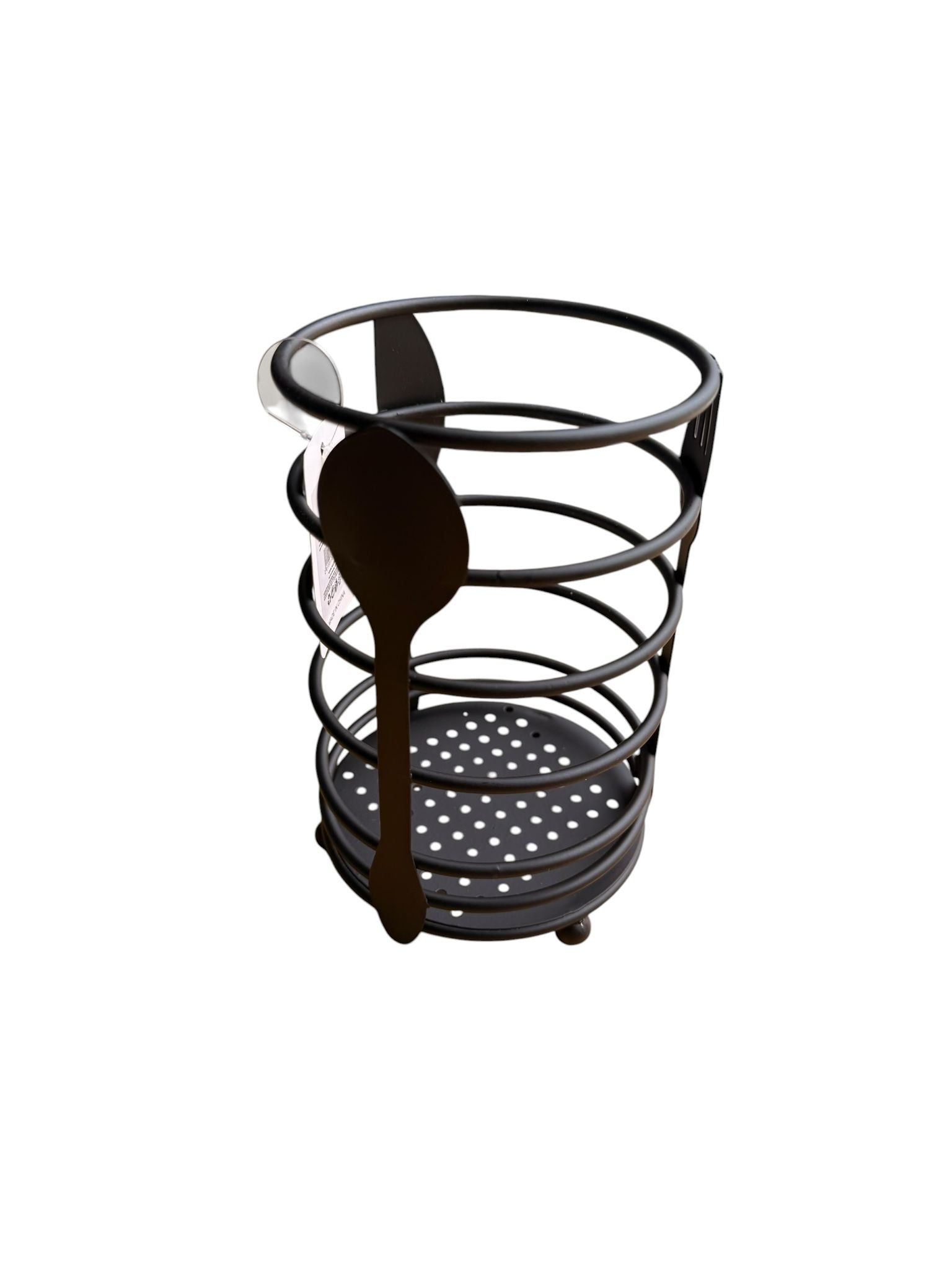 Suport tacamuri metal negru organizator bucatarie