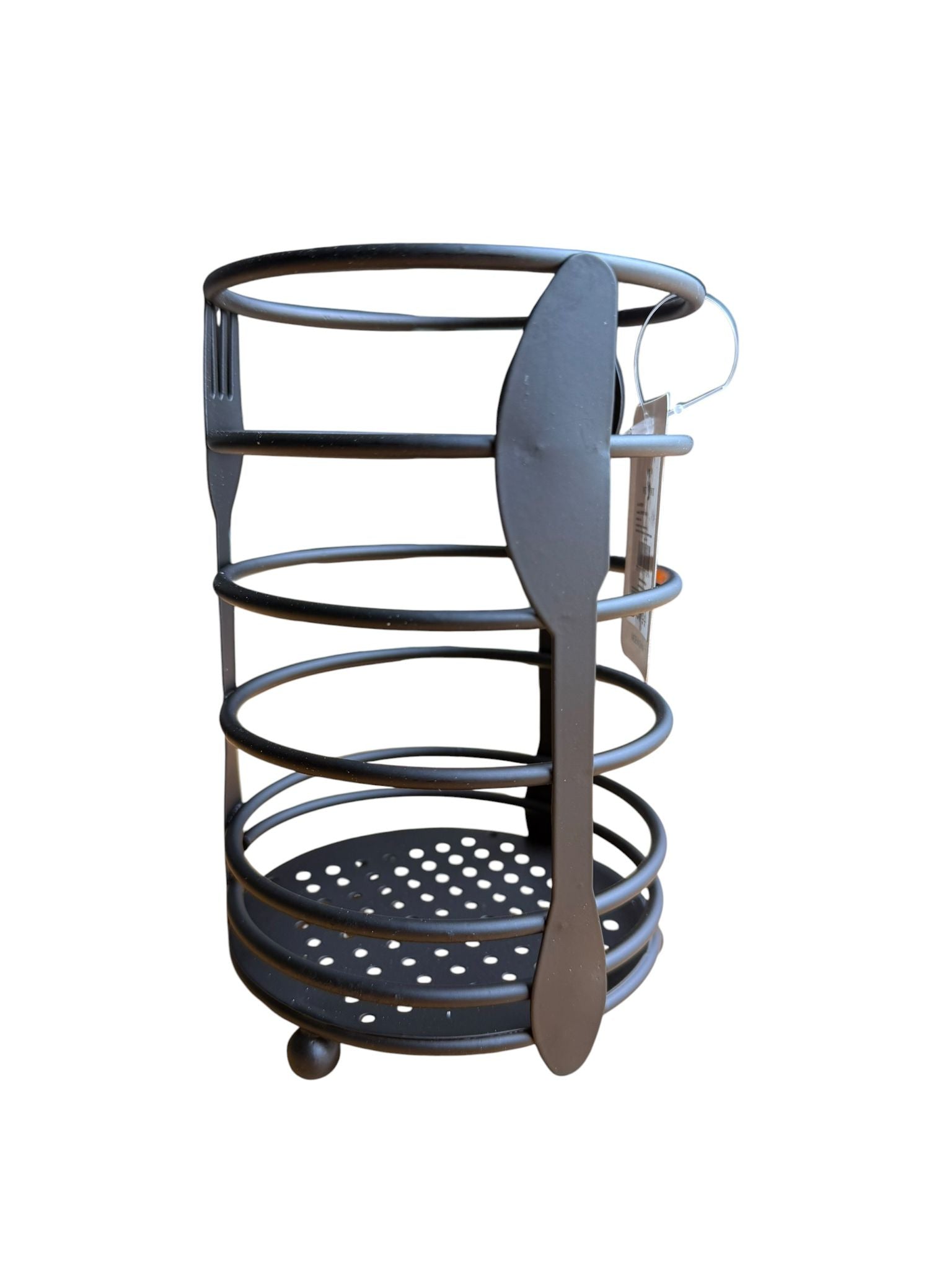 Suport tacamuri metal negru organizator bucatarie