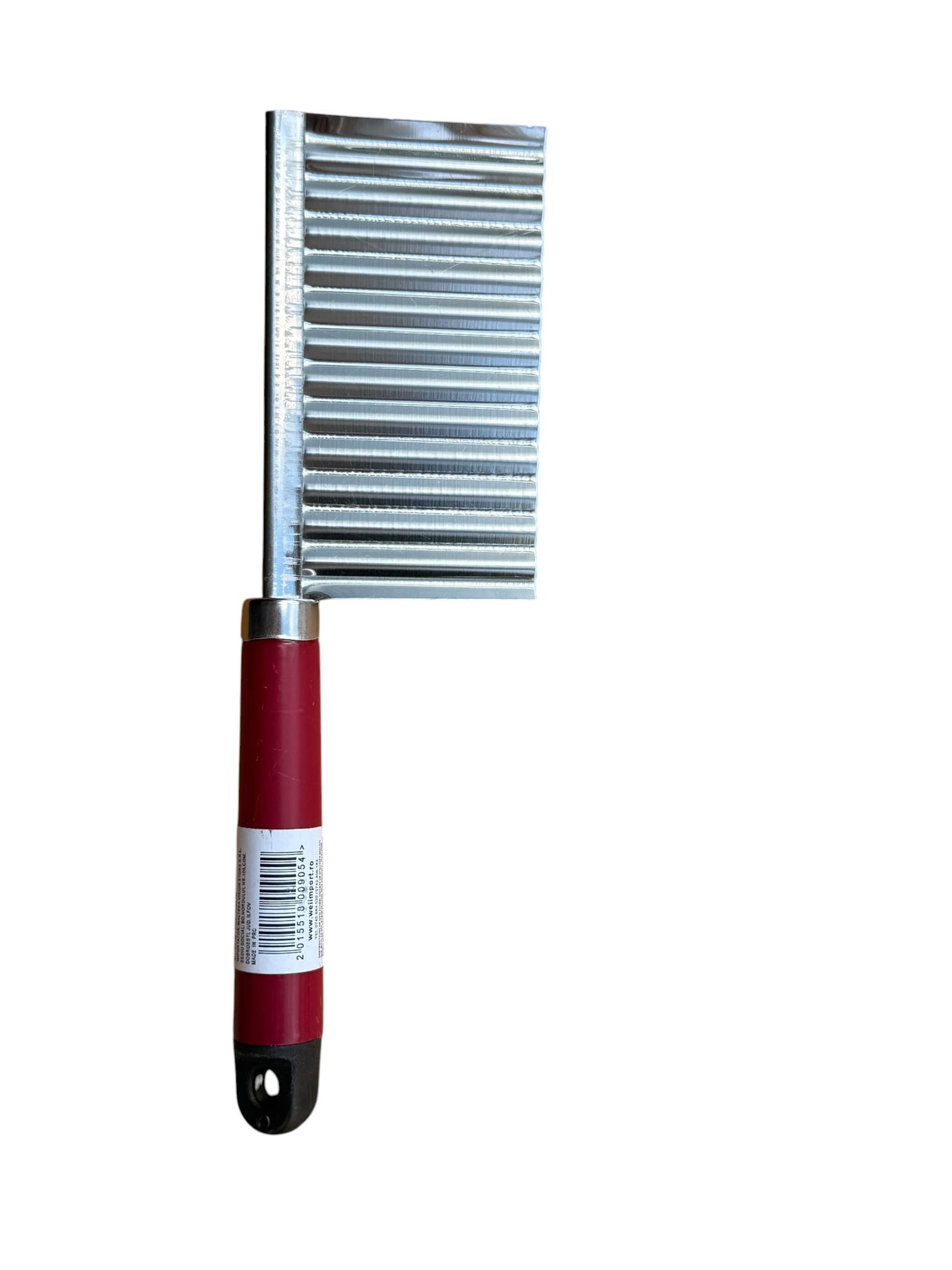 Modelator cascaval ondulat inox cu maner
