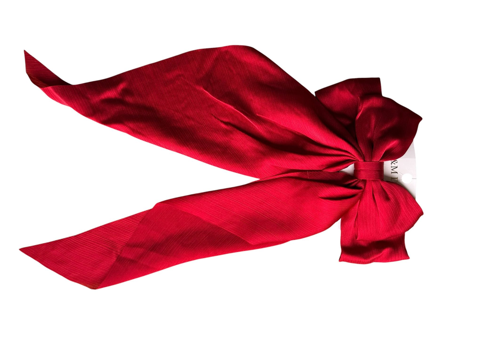 Clama par fundita rosie eleganta satin