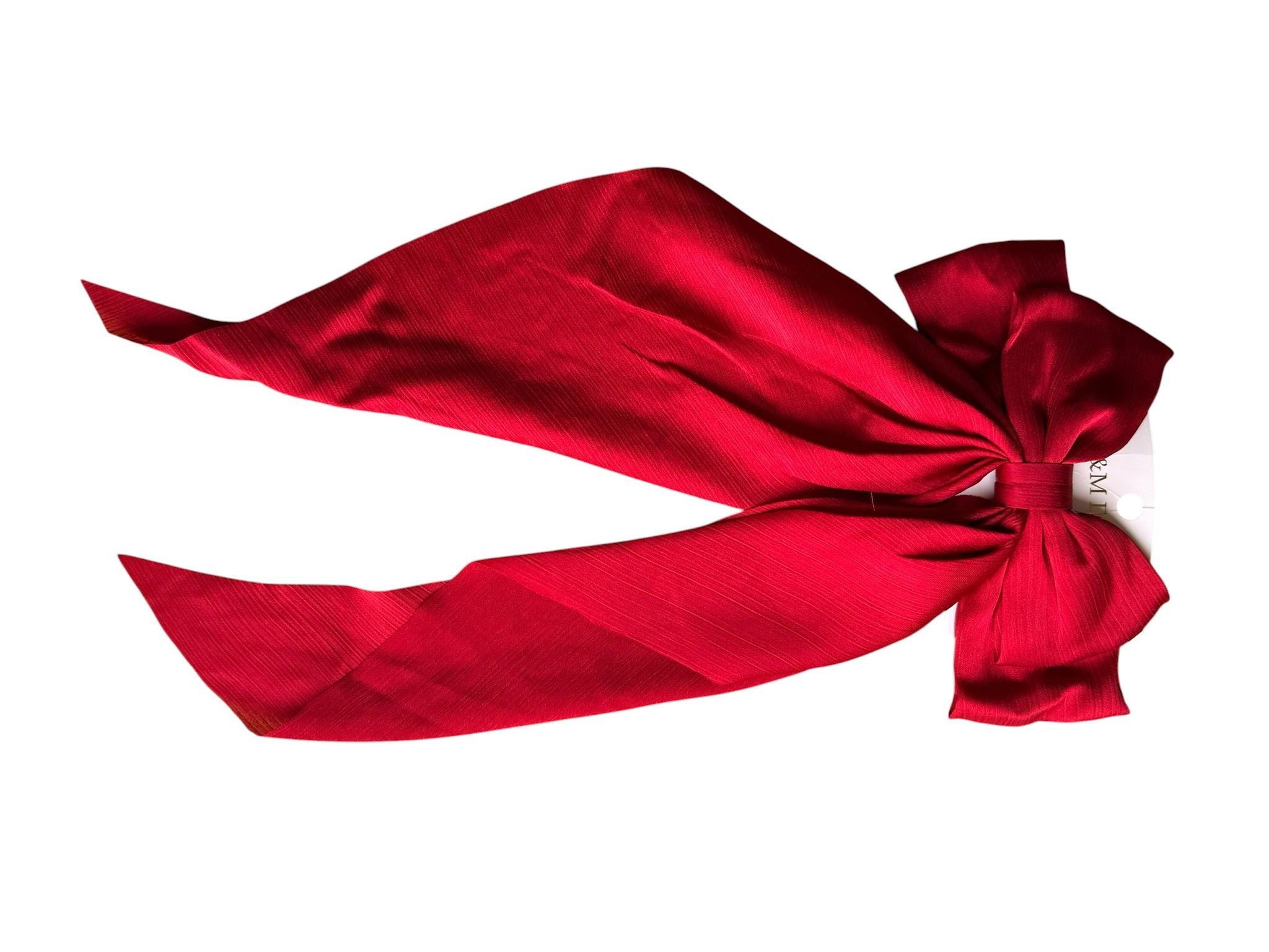 Clama par fundita rosie eleganta satin