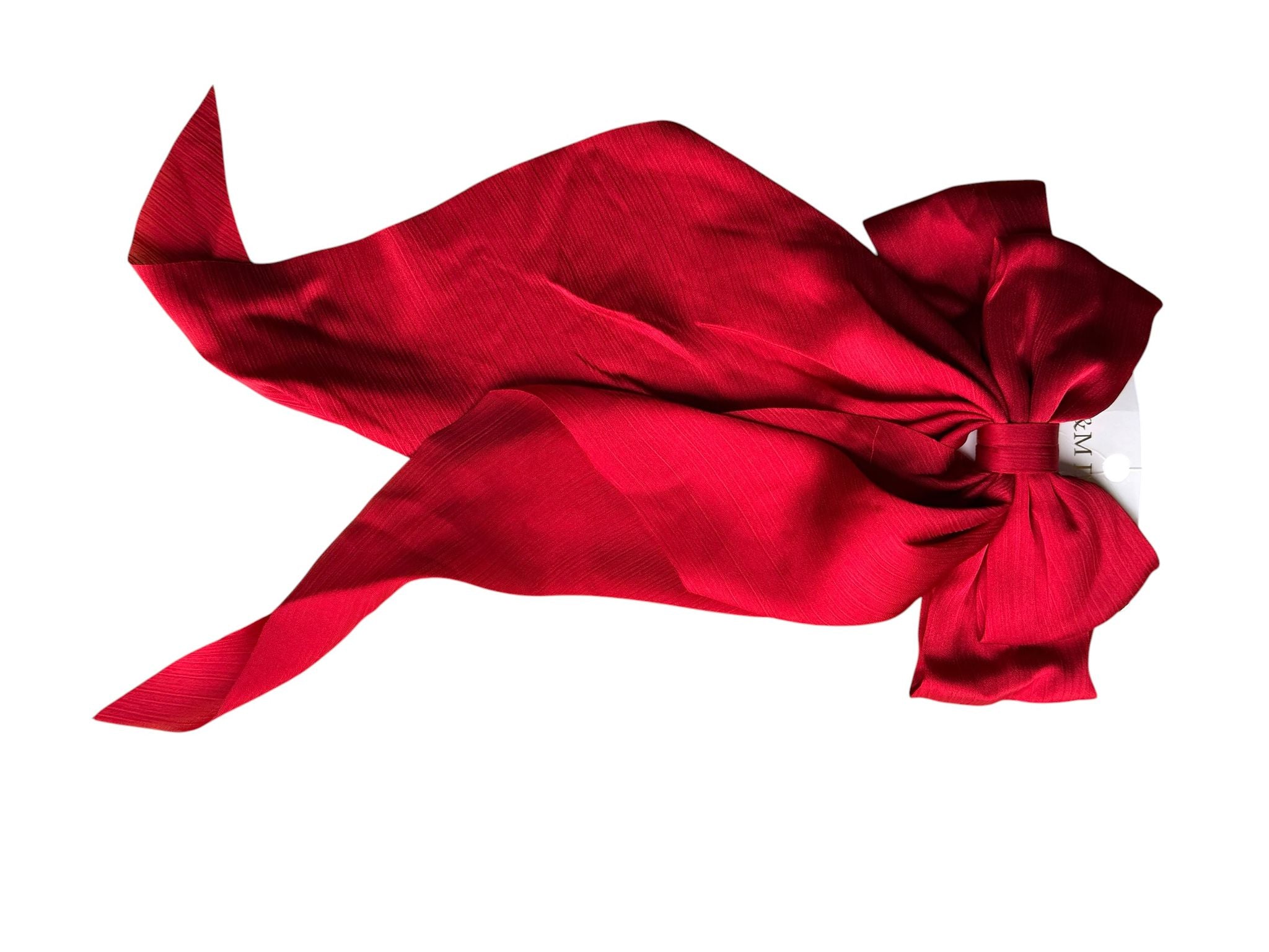 Clama par fundita rosie eleganta satin
