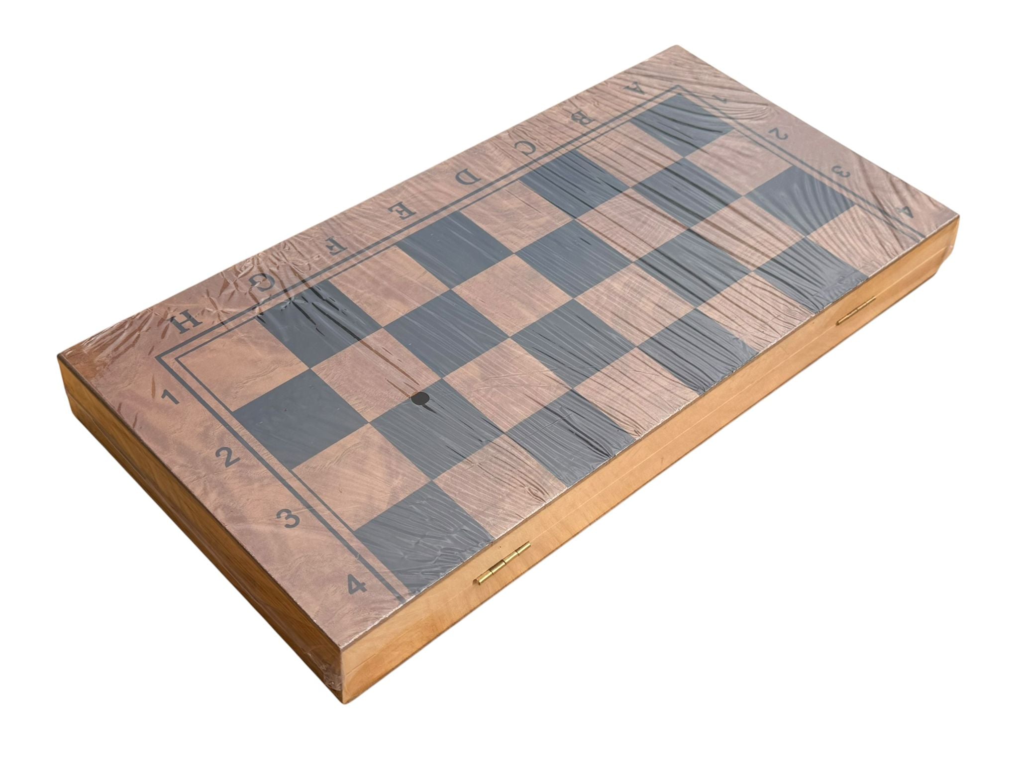 Joc sah si table 2 in 1 lemn pliabil 39 cm