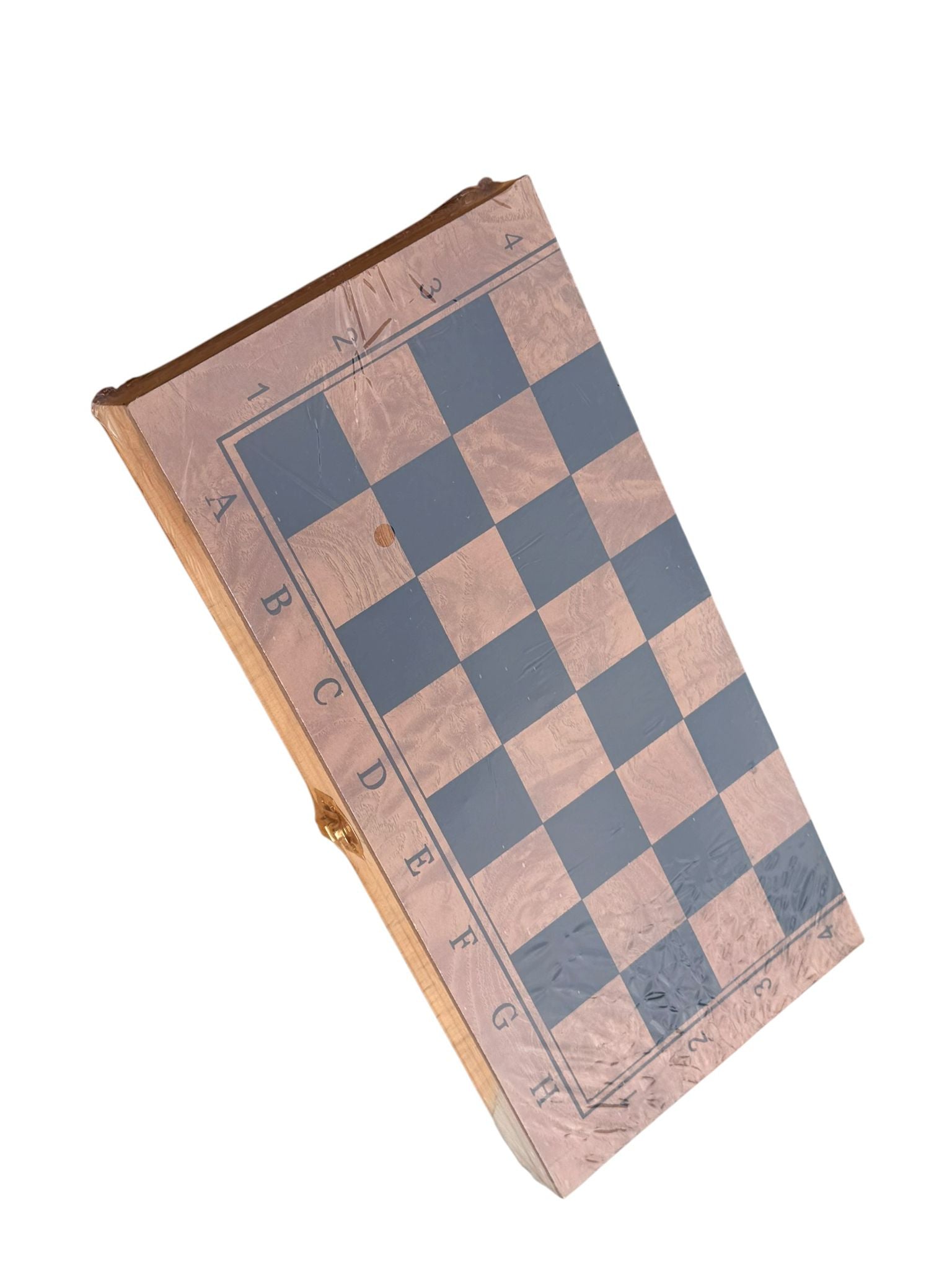 Joc sah si table 2 in 1 lemn pliabil 34 cm