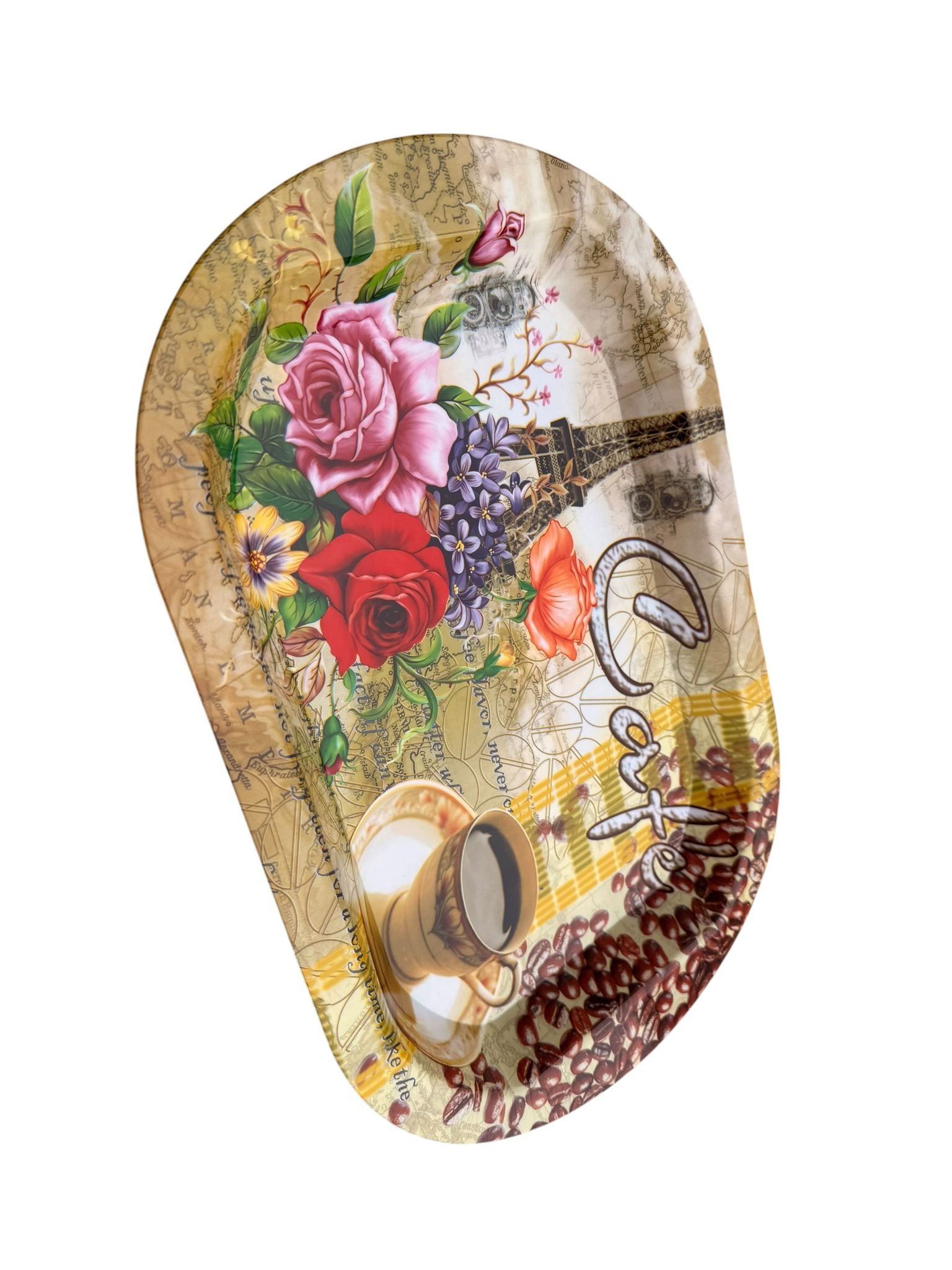 Tava servire model cafea 36x24 cm