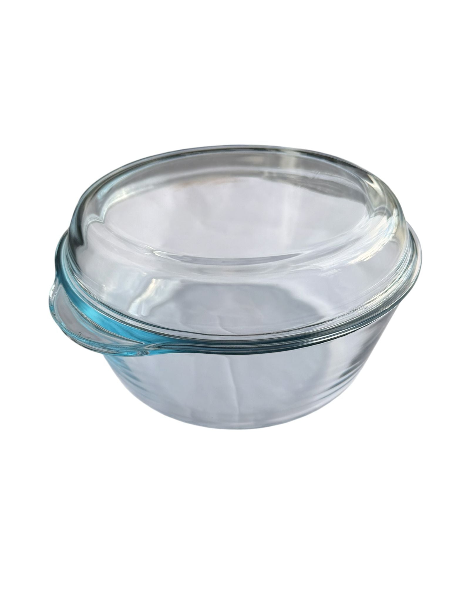 Vas yena rotund cu capac Borcam 3150 ml