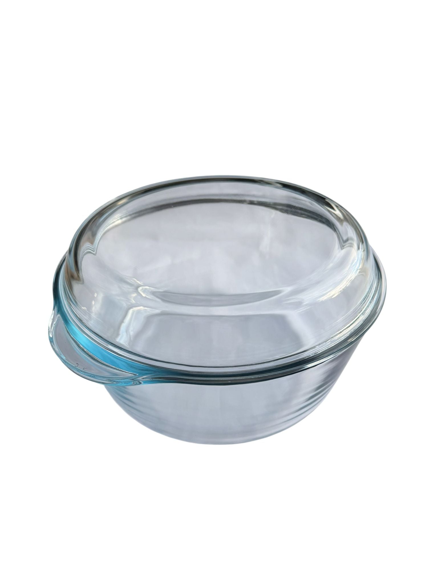 Vas yena rotund cu capac Borcam 3150 ml