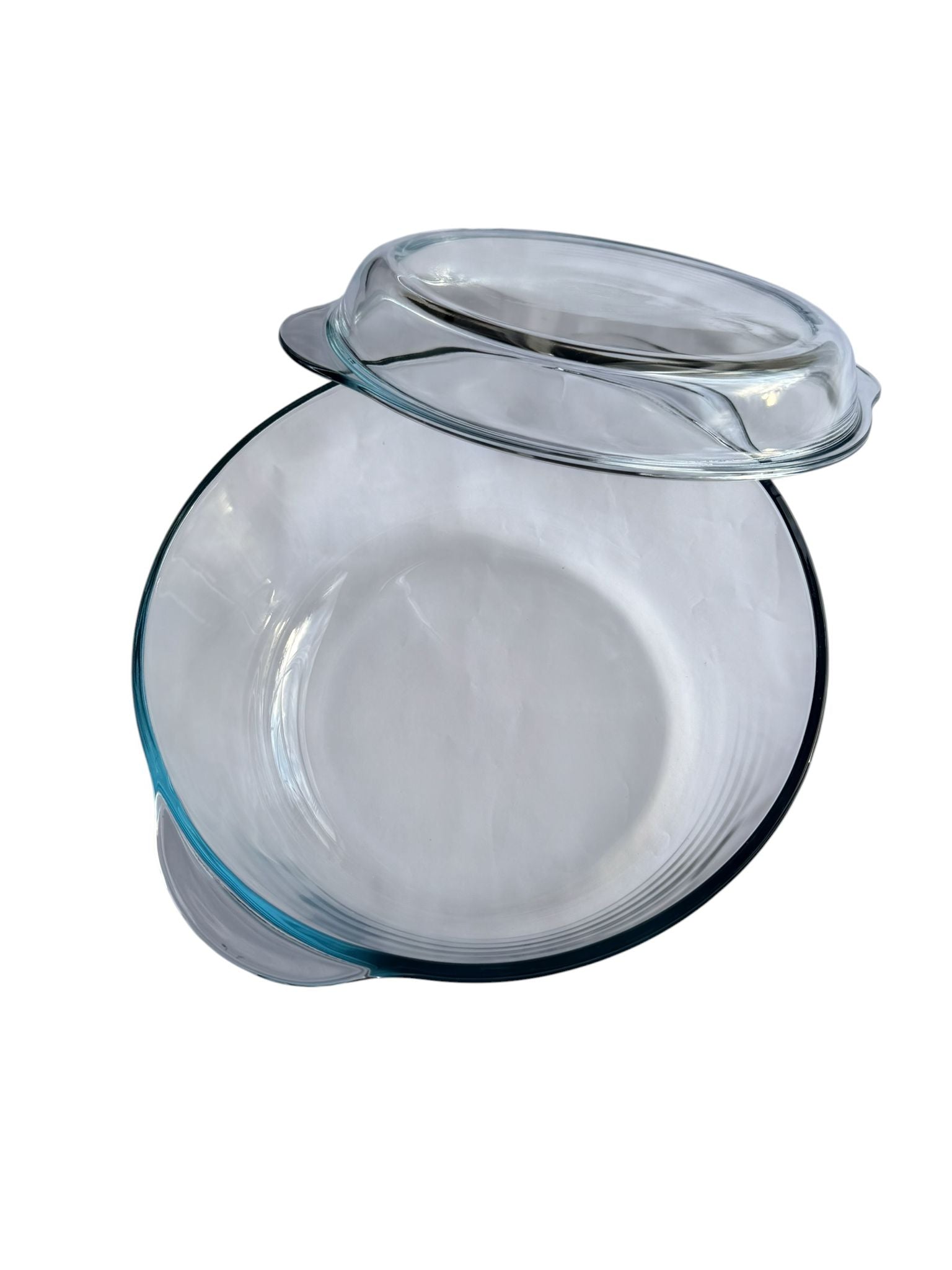 Vas yena rotund cu capac Borcam 3150 ml