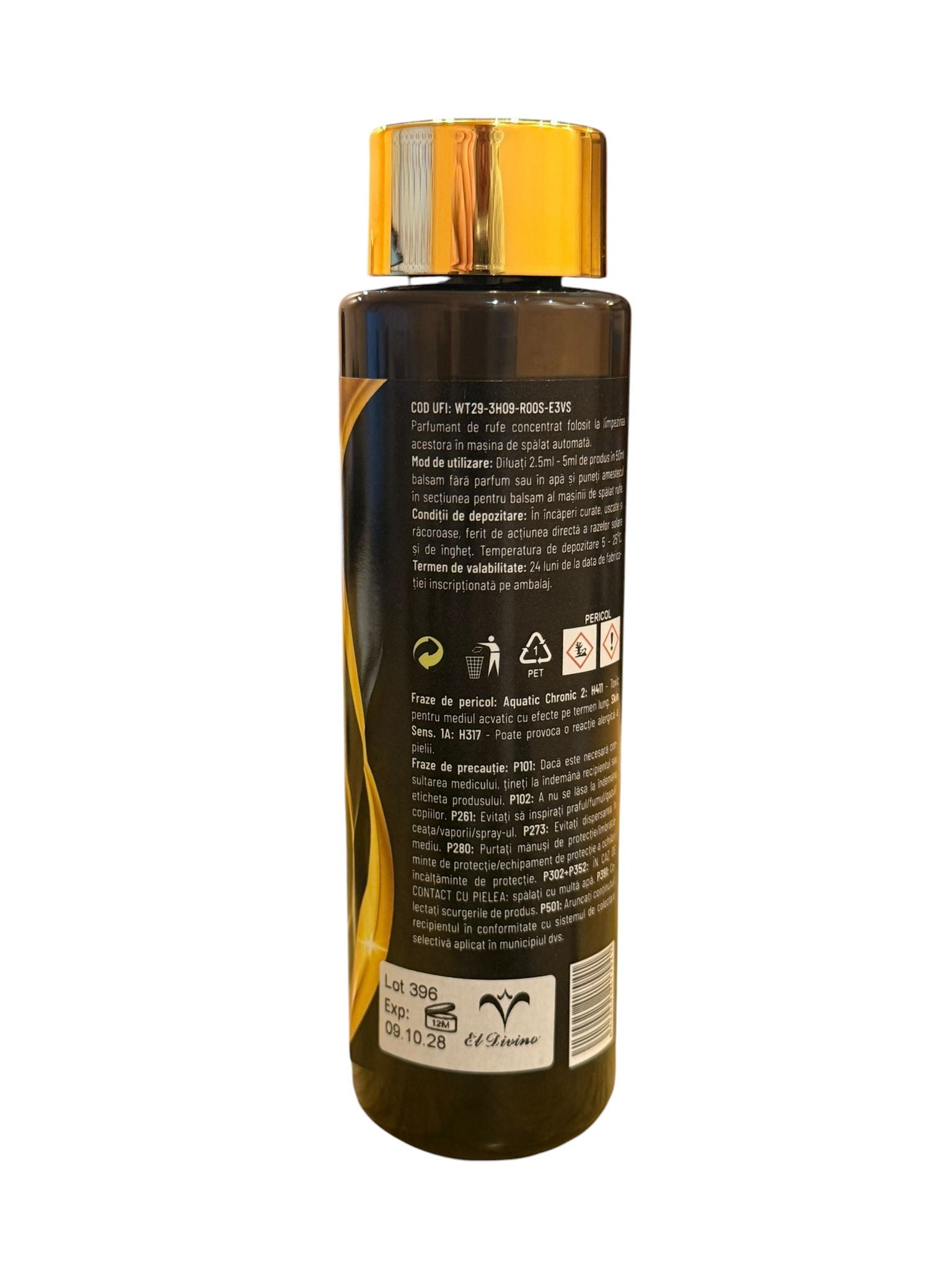 Parfumant rufe profesional Gold Softy 200ml El Divino 80 spalari