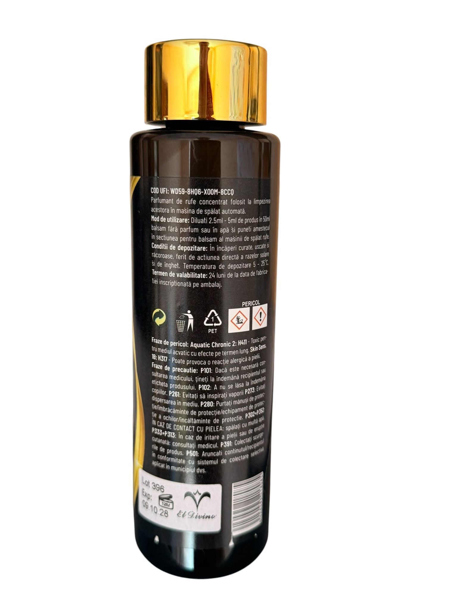Parfumant rufe profesional El Divino Lotus 200 ml 80 spalari