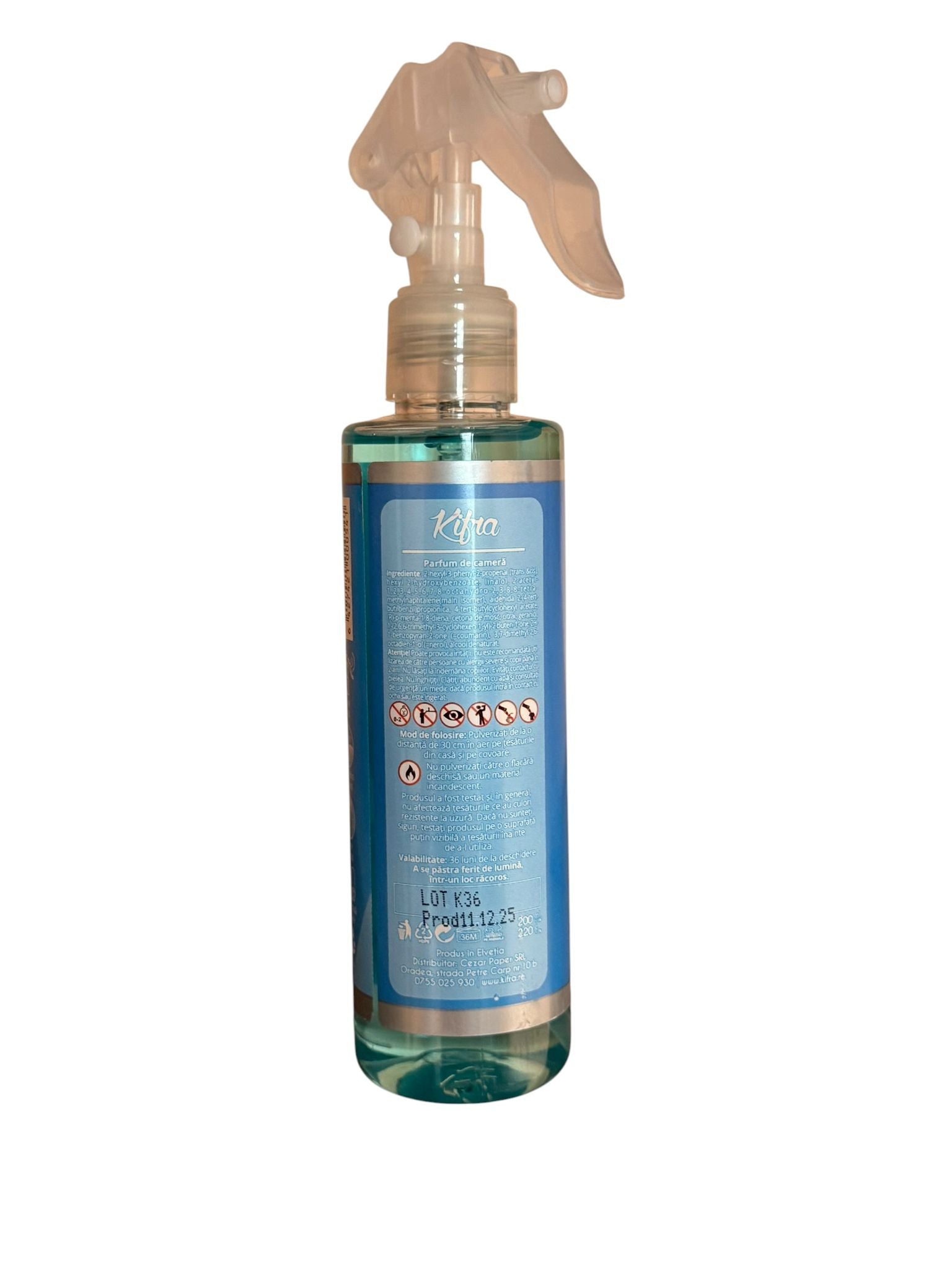 Parfum de camera Kifra Santorini spray 200 ml