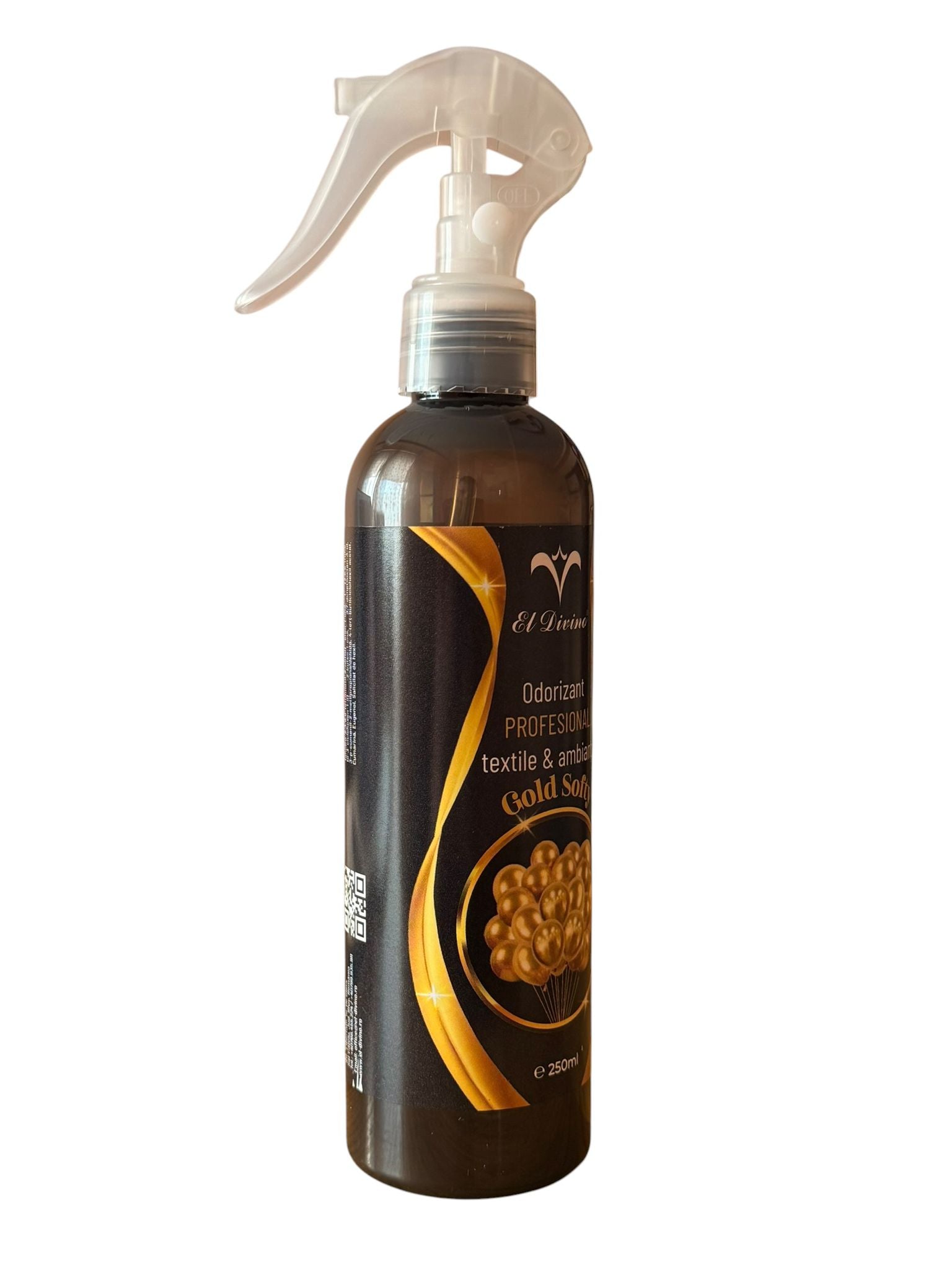 Odorizant profesional ambient si textile El Divino Gold Softy 250 ml