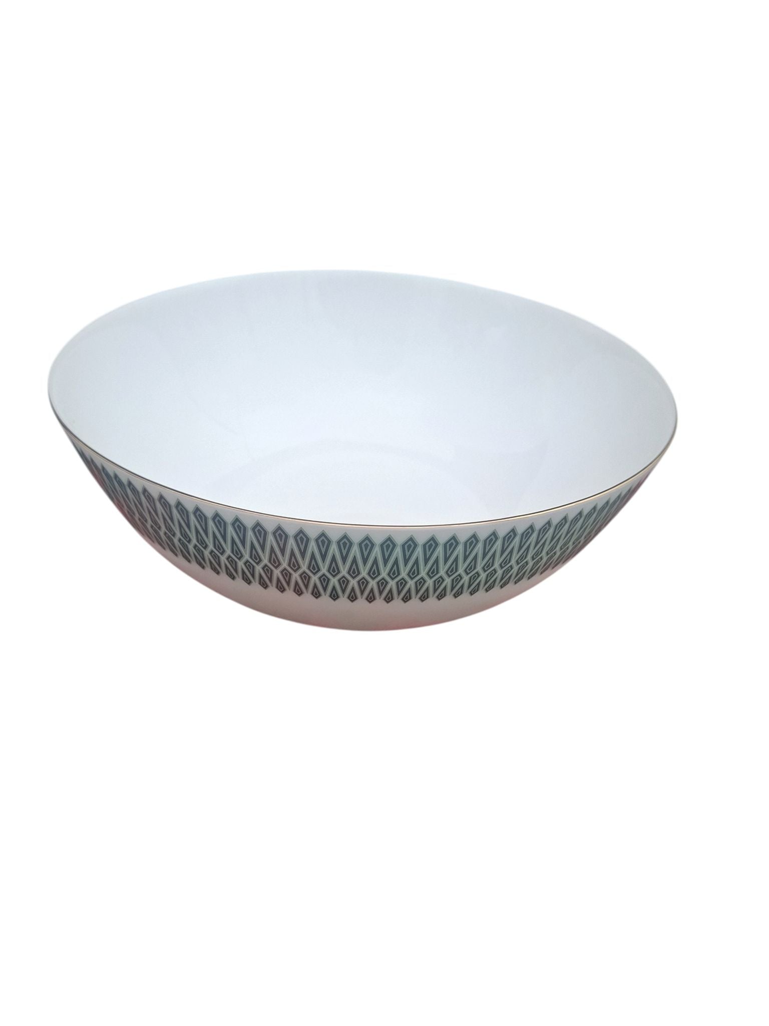 Set masa 19 piese Green Mirage pentru 6 persoane opal glass