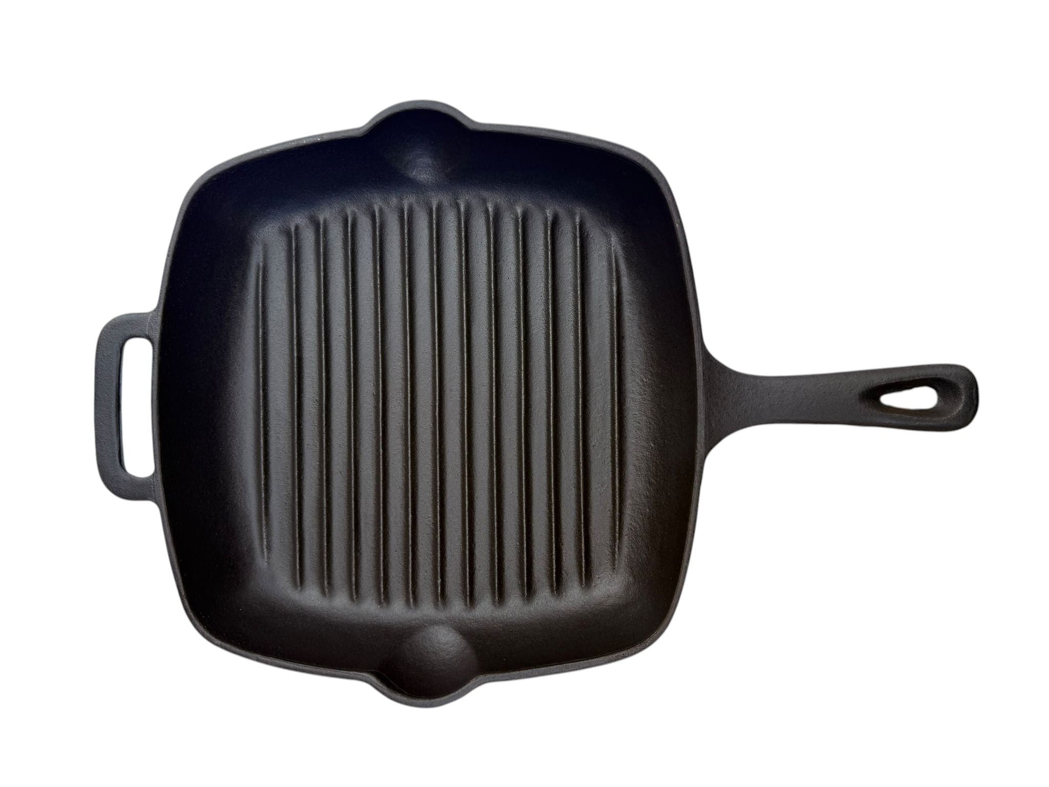 Tigaie Grill din Fonta Emailata 27x27 cm Compatibila Inductie