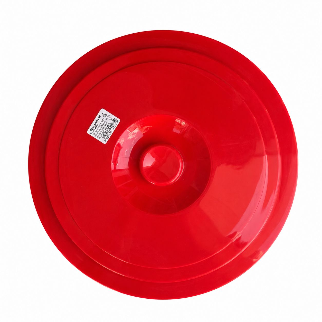 Capac pentru Galeata 10L Plastic Rezistent Rosu Compatibil Galeata 10 Litri