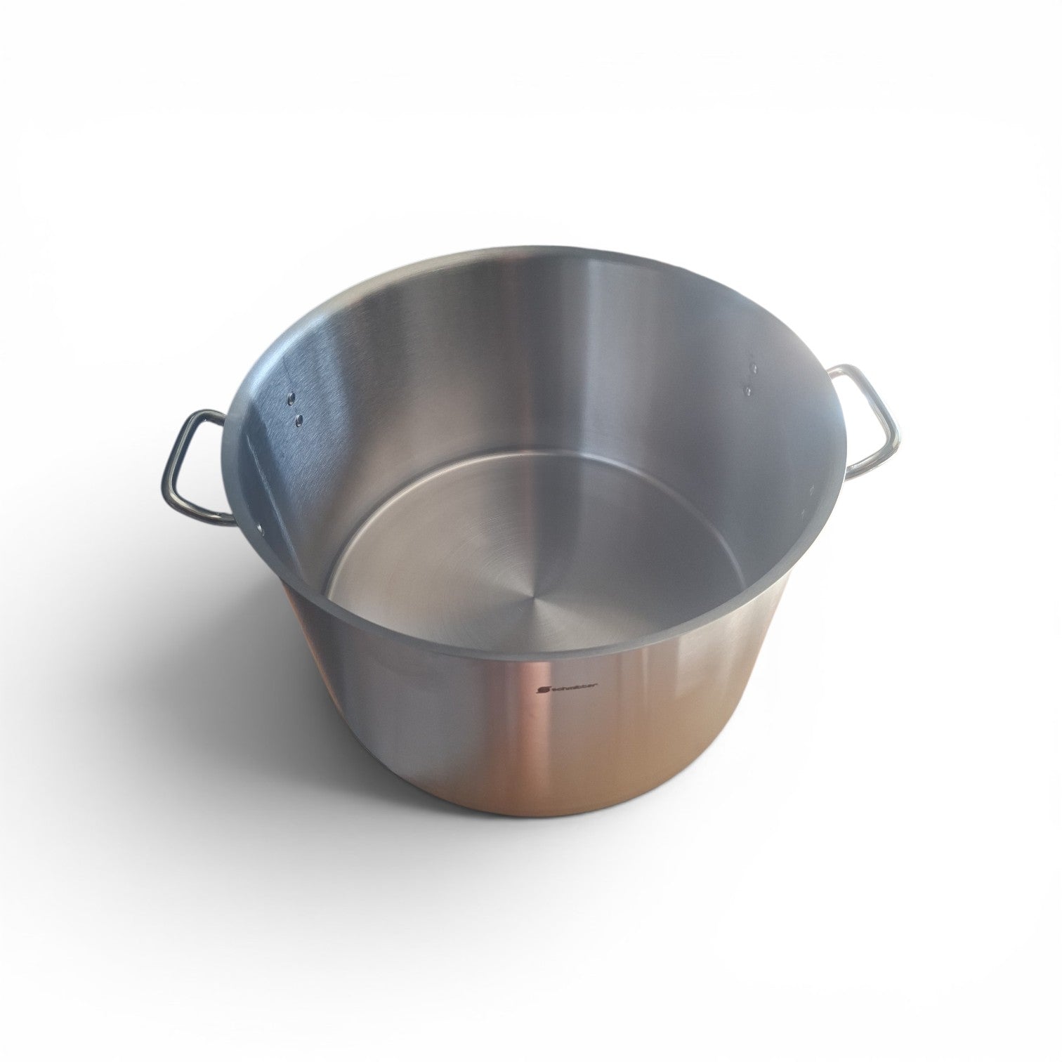 Oala Profesionala din Inox cu Capac 44L 45x28 cm pentru Gatit Intensiv