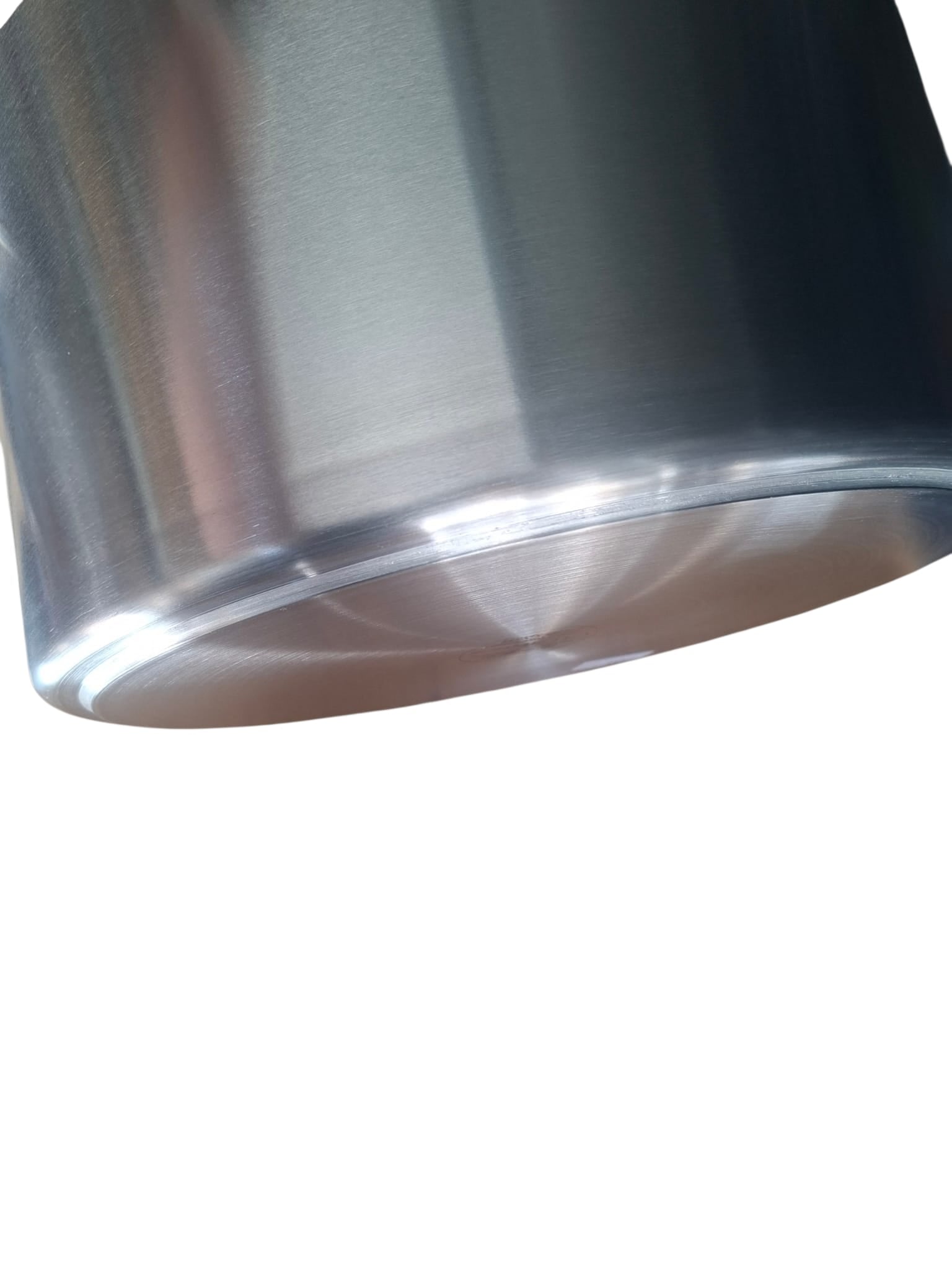 Oala Profesionala din Inox cu Capac 44L 45x28 cm pentru Gatit Intensiv