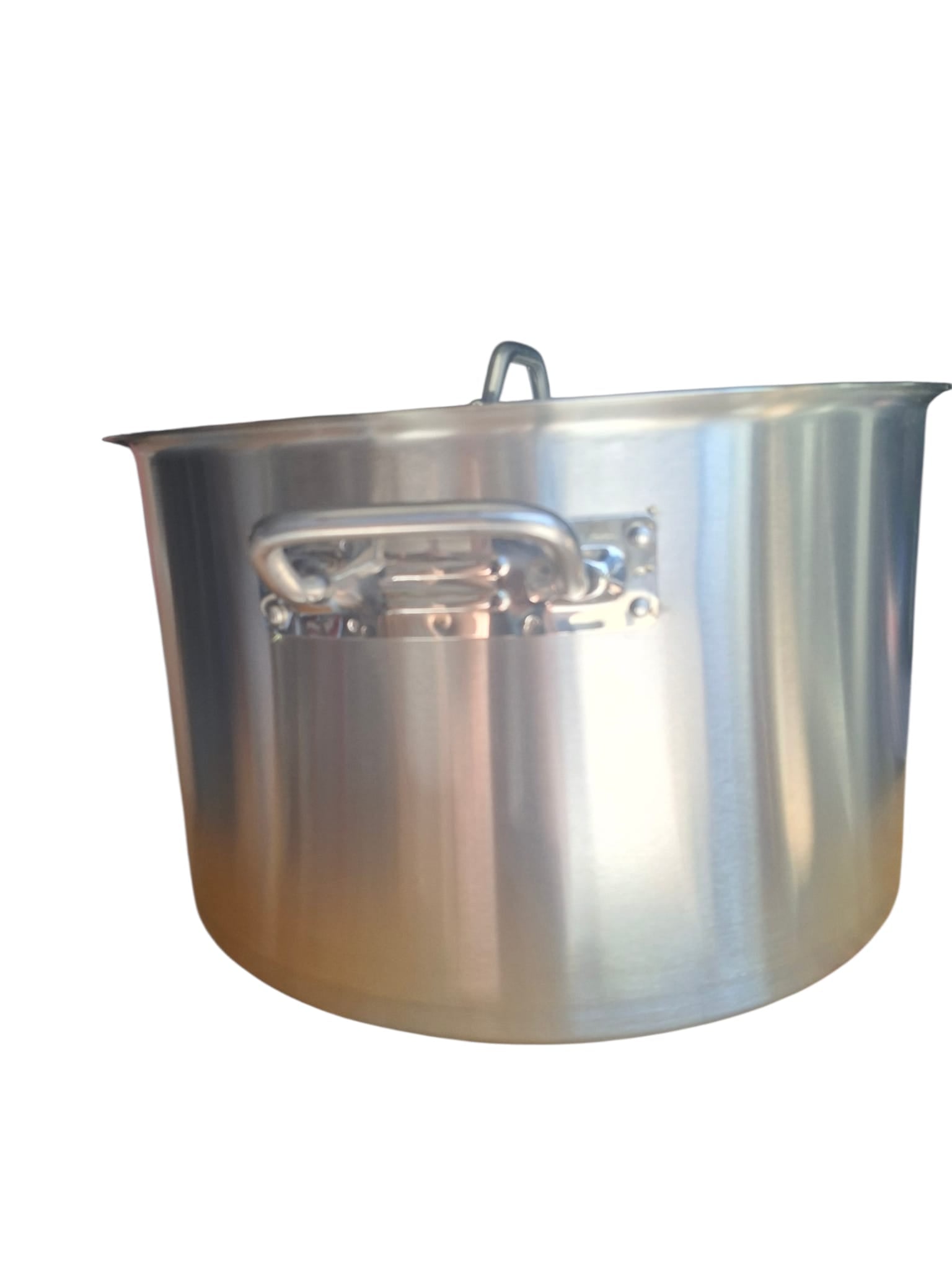 Oala Profesionala din Inox cu Capac 44L 45x28 cm pentru Gatit Intensiv