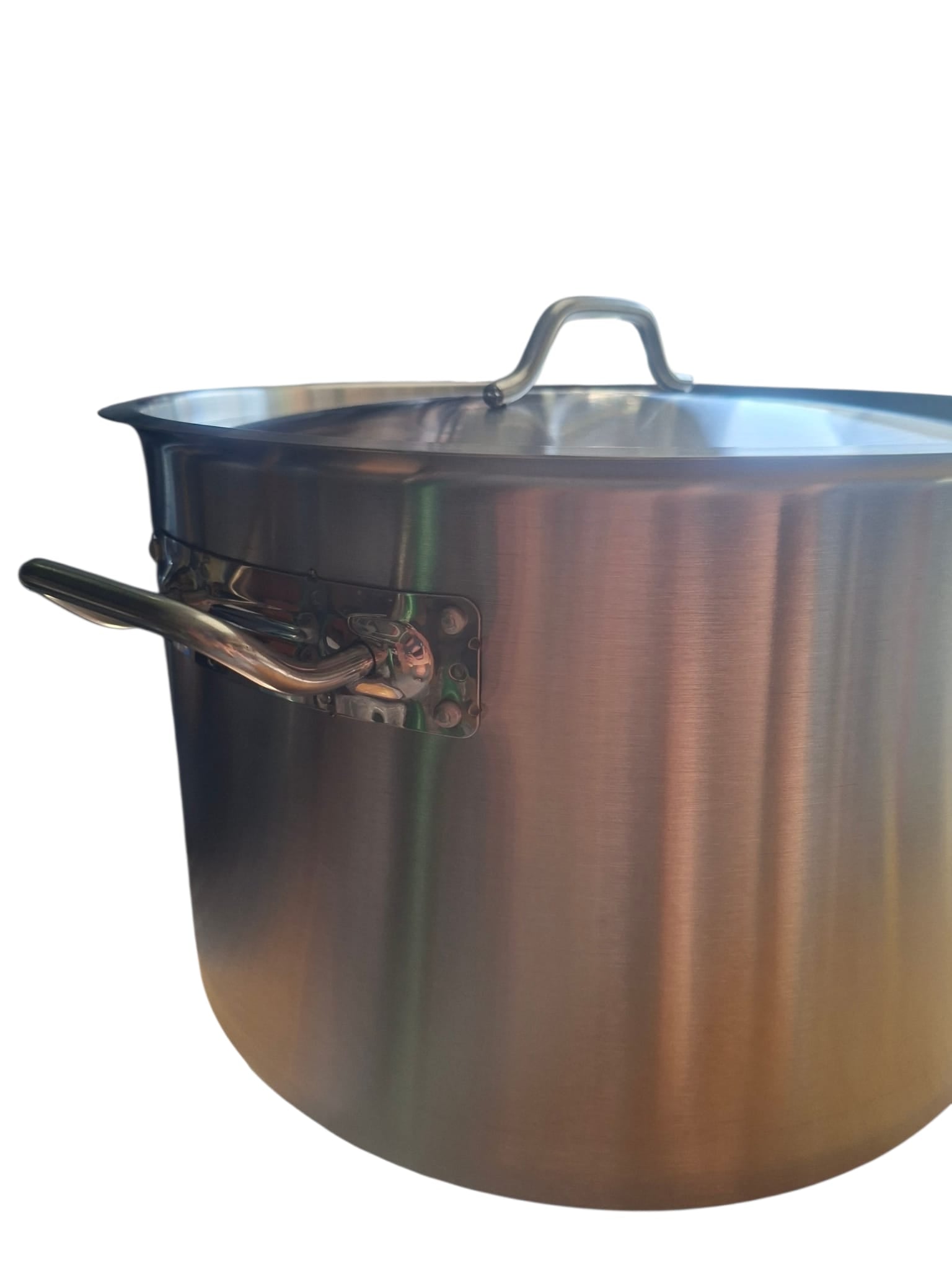 Oala Profesionala Inox 32L cu Capac 40x26 cm pentru Bucatarie Profesionala