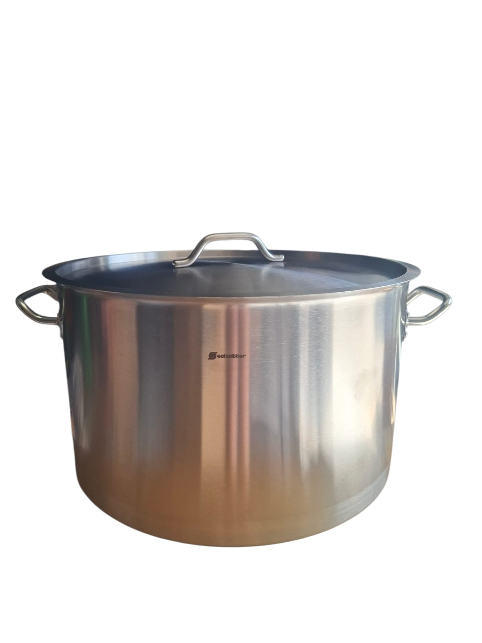 Oala Profesionala Inox Schmitter 58L cu Capac Compatibila cu Inductie 50x30 cm