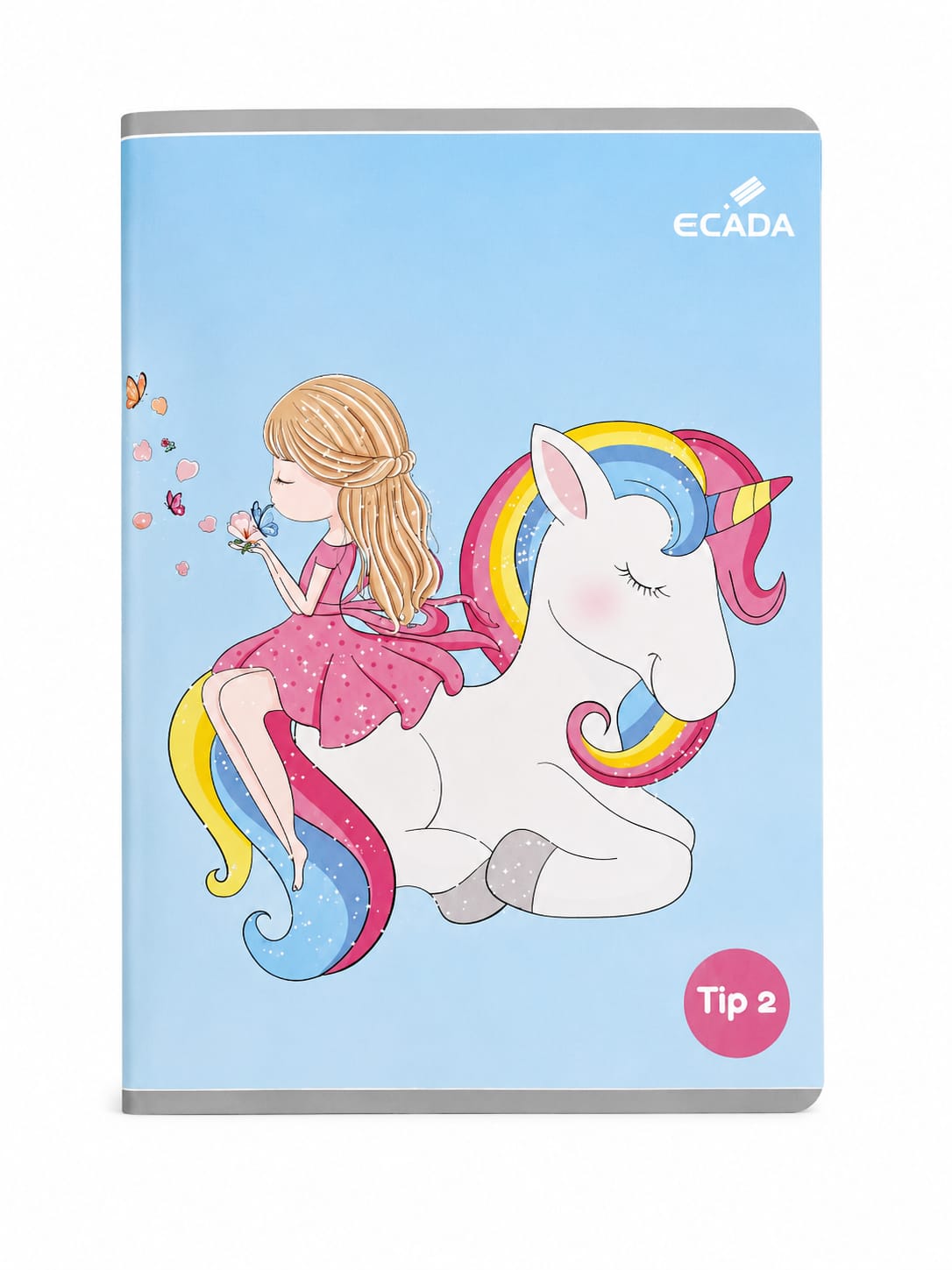 Ghiozdan echipat pentru fete Clasa a II-a cu rechizite scolare Pachet complet 21 produse