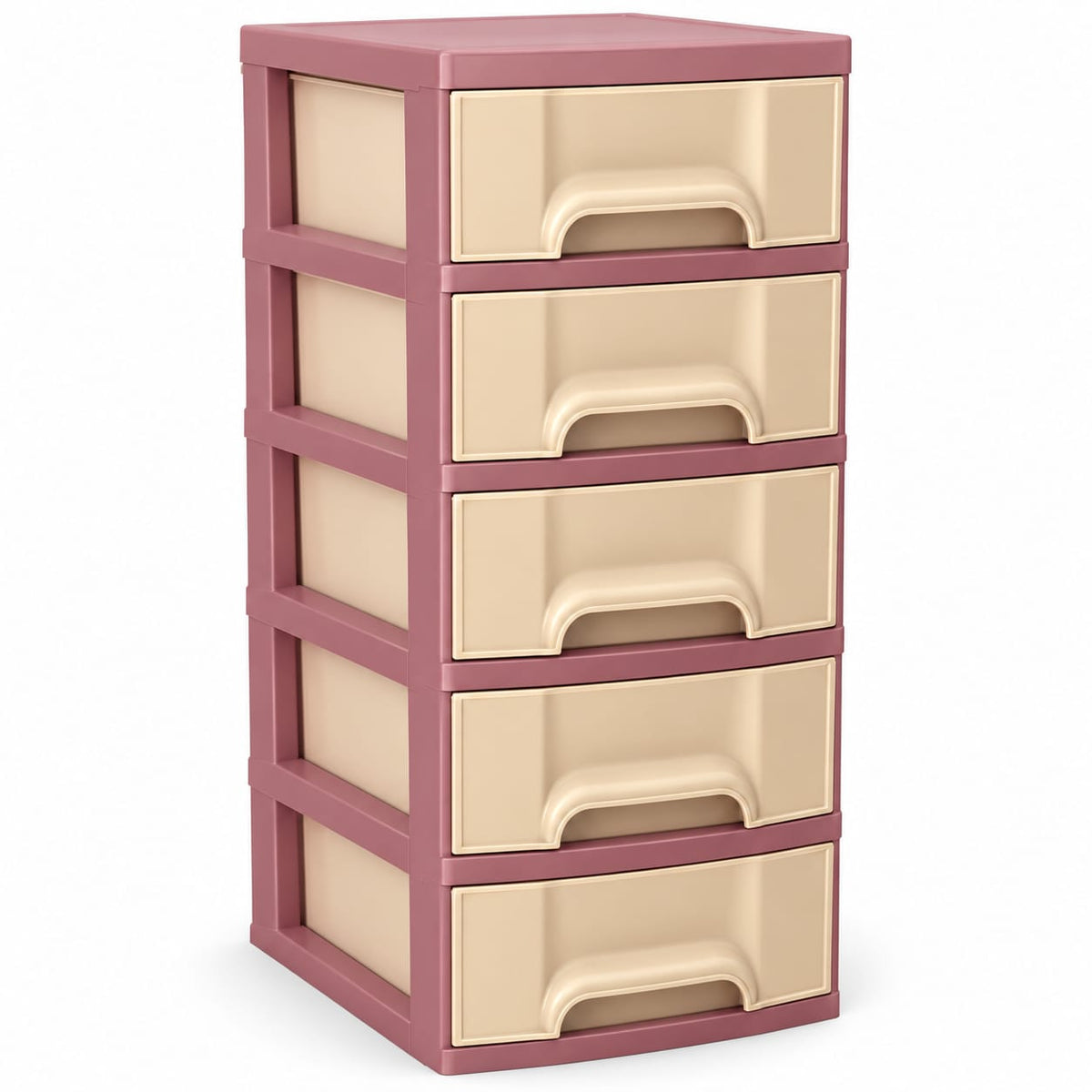 Dulap din plastic cu 5 sertare, 45 x 35 x 86 cm