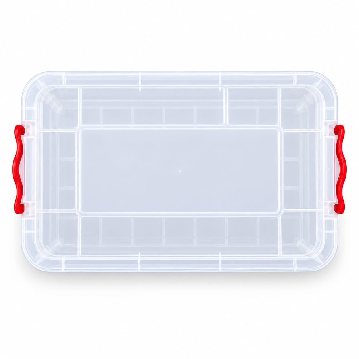 Cutie alimentara Bayel din plastic cu capac, cleme si roti, 50 litri