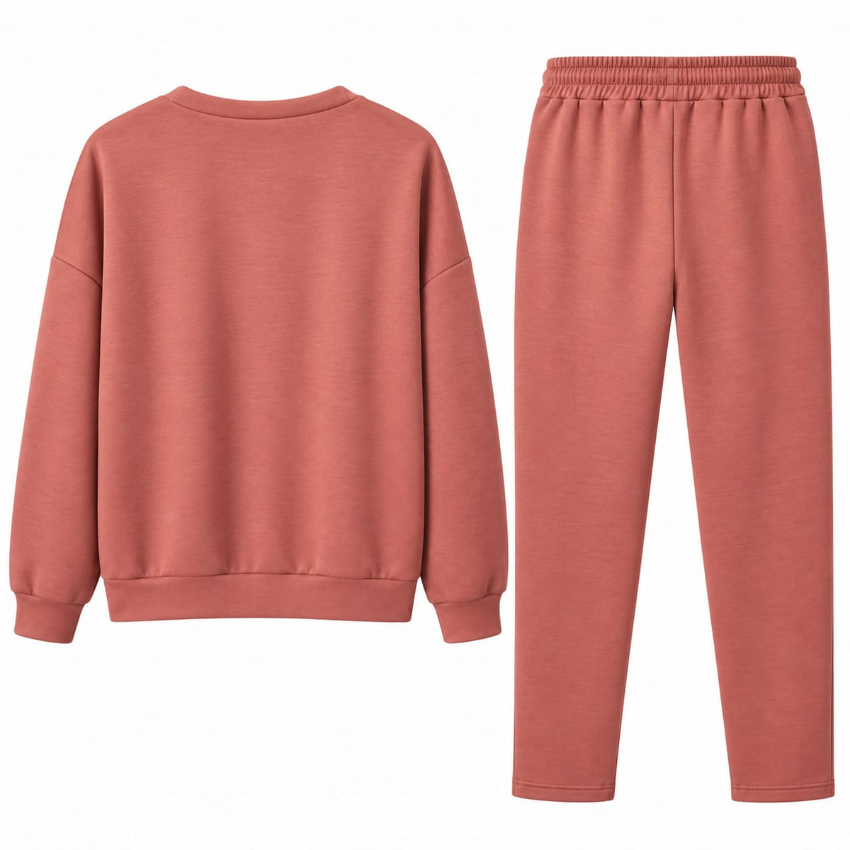 Trening dama caramiziu cu floare alba, marime universala