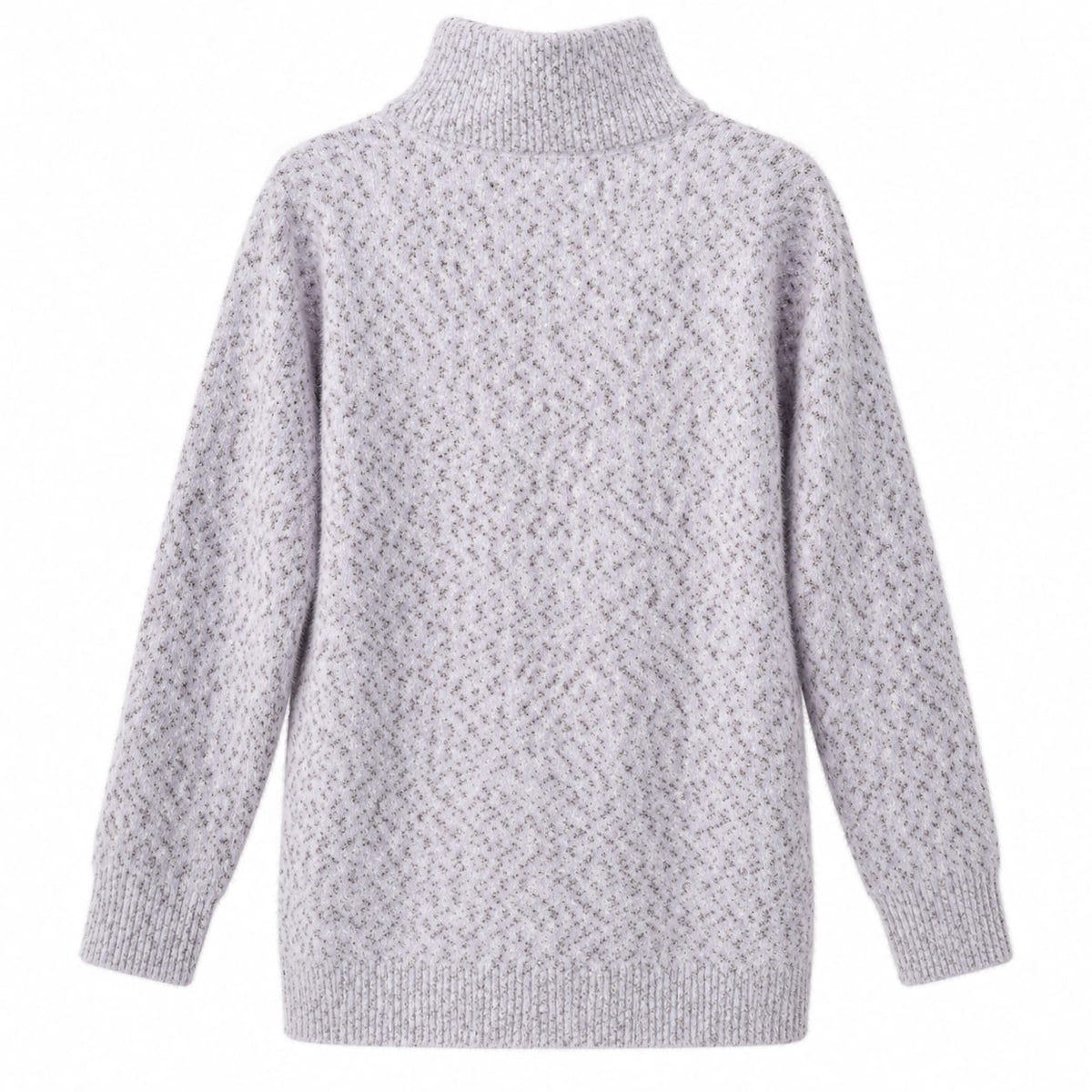 Cardigan dama lila melanj cu fermoar si buzunare, marime universala