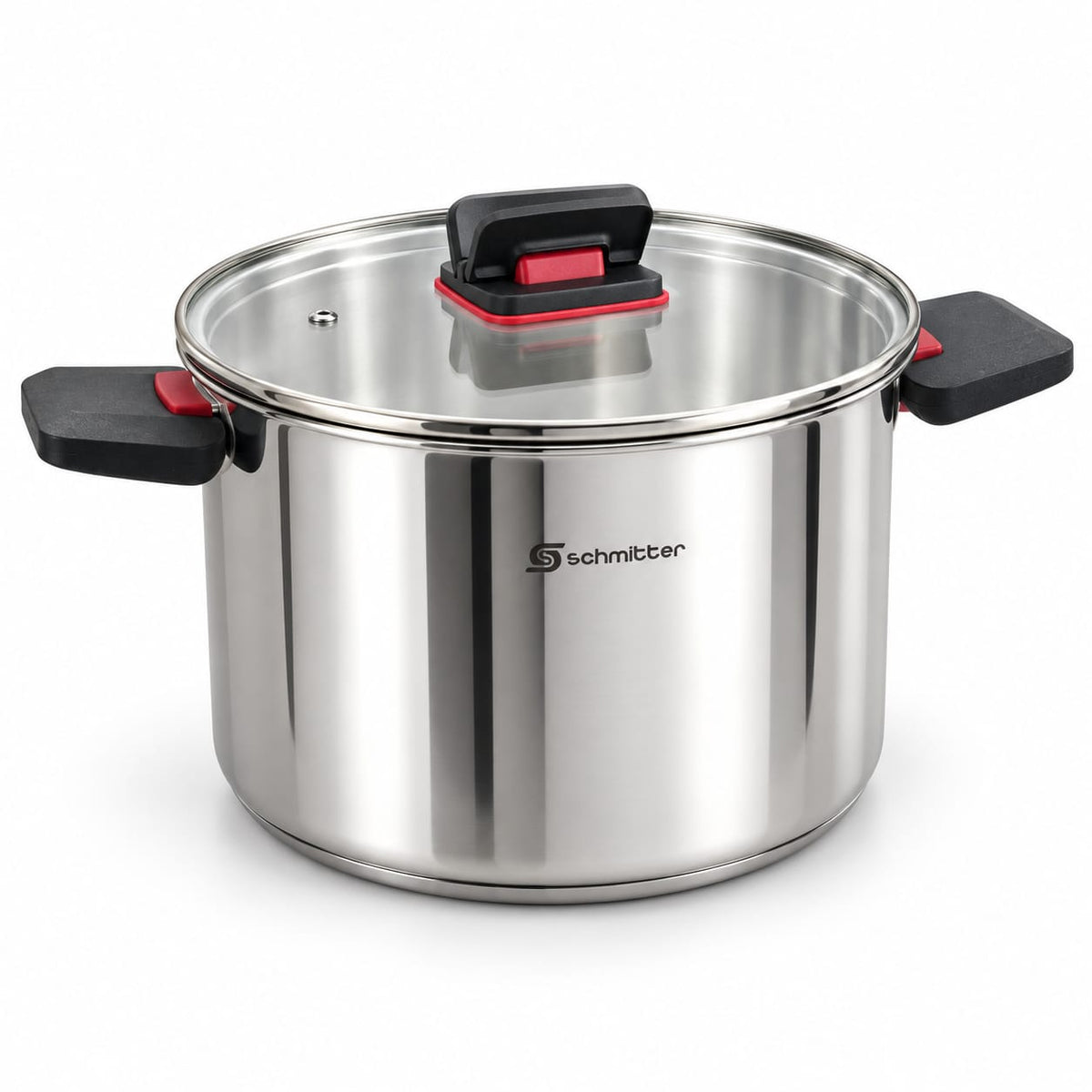 Set oale inox Schmitter 6 piese, manere pliabile, inductie