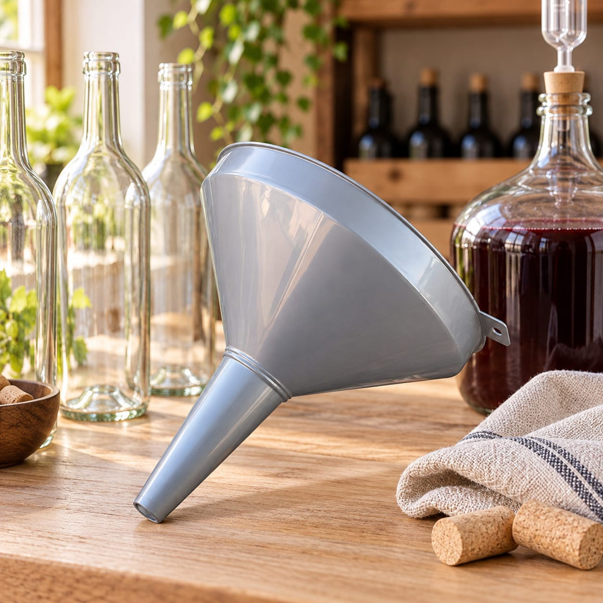 Palnie din plastic pentru damigene, sticle si transfer lichide