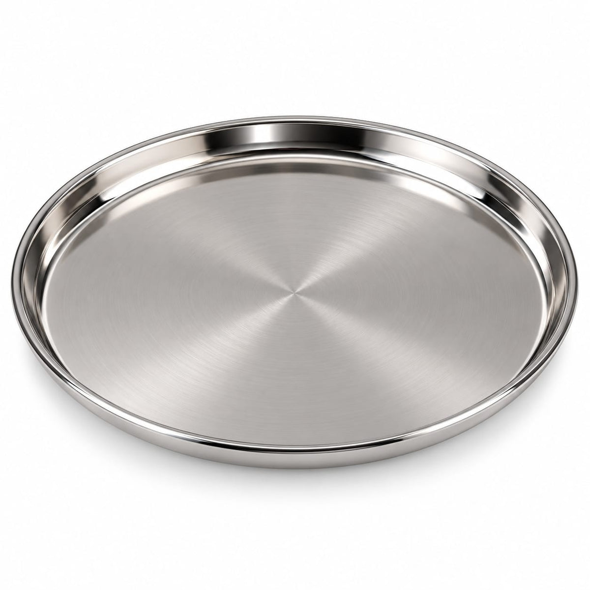 Tava de servire rotunda 35 cm din inox