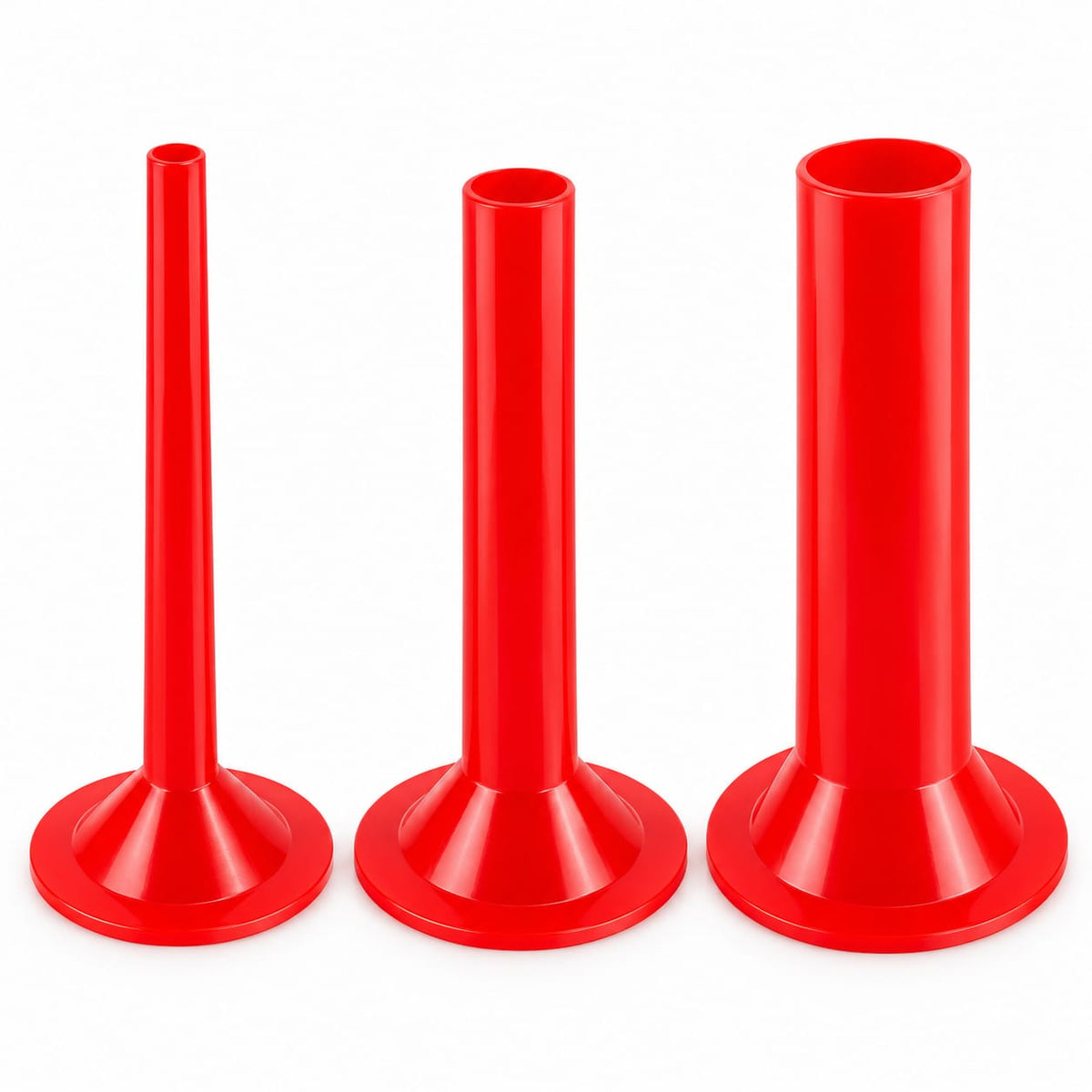 Set 3 palnii pentru carnati din plastic, dimensiuni diferite