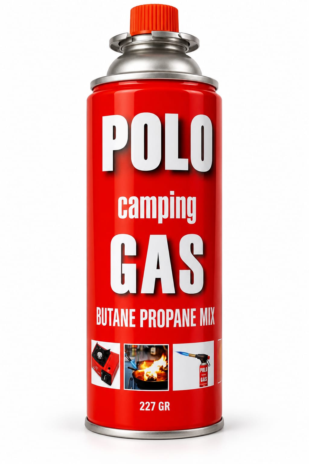 Cartus gaz camping 227 gr butan propan mix pentru arzator si aragaz portabil