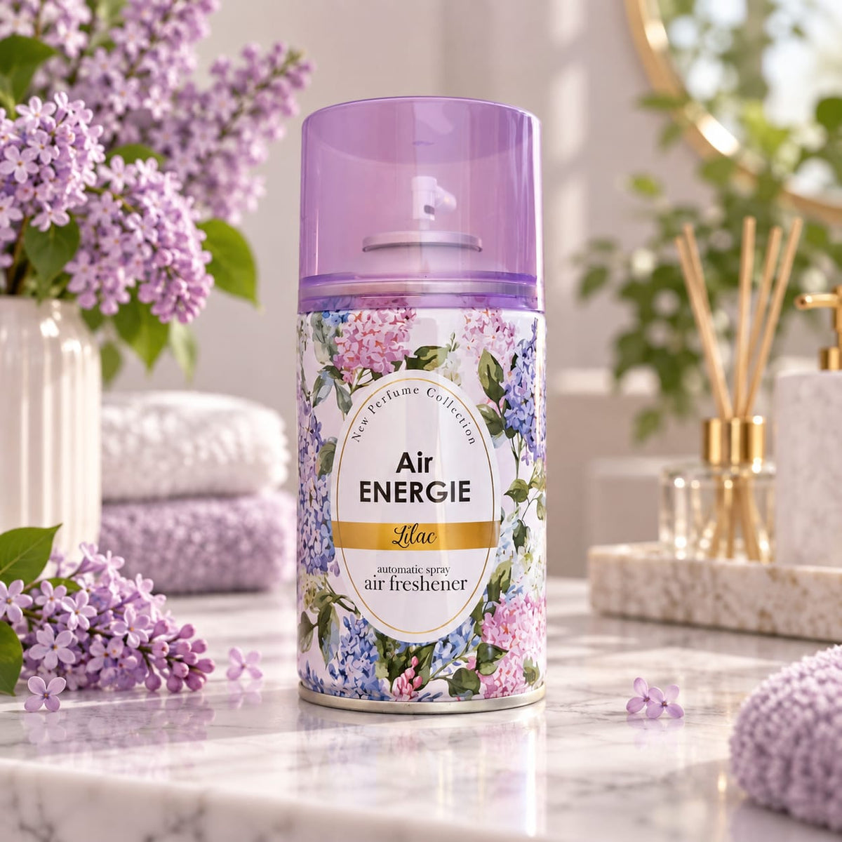 Rezerva odorizant automat Air Energie, arome florale si parfumate, pentru interior