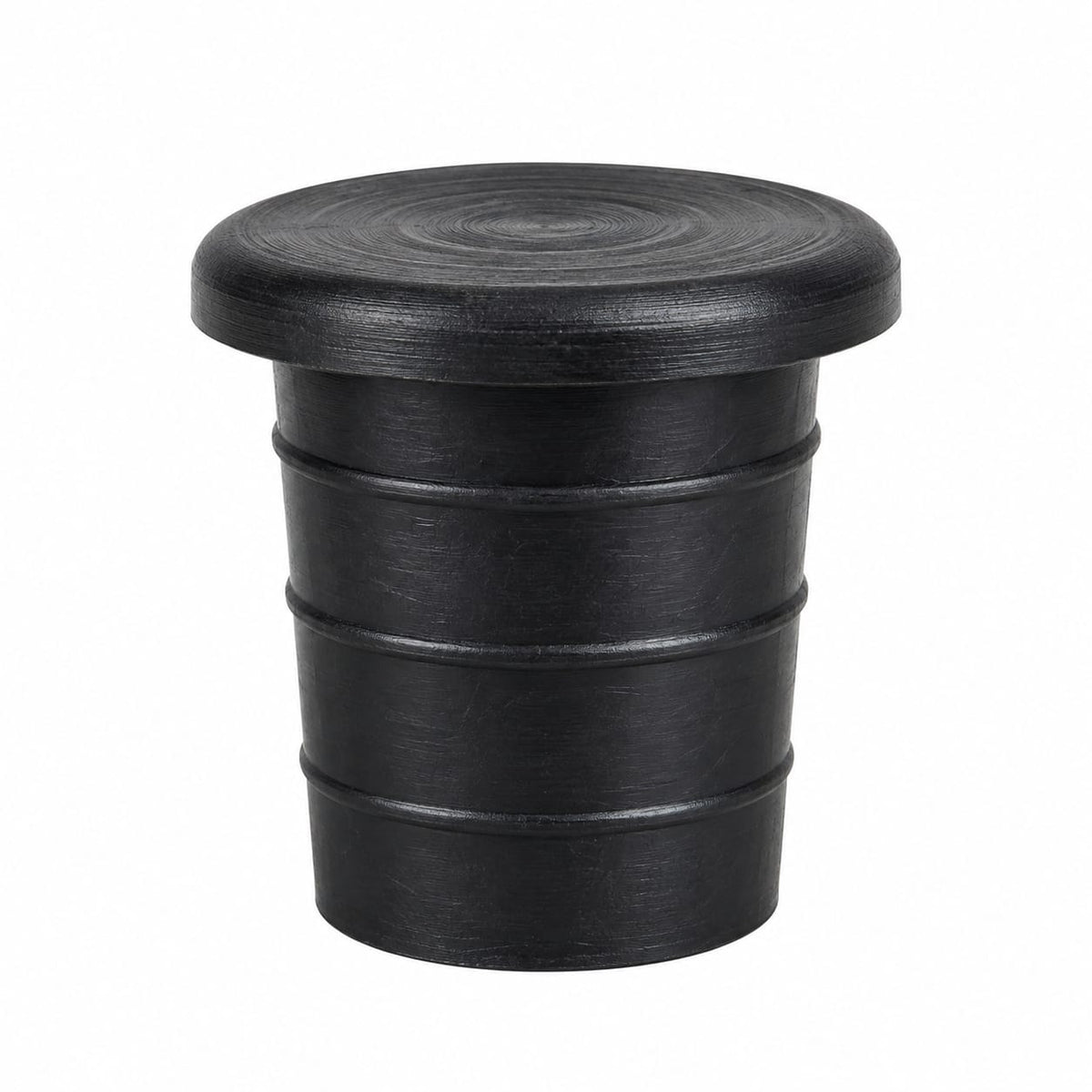 Dop conic pentru damigeana 10/15 L, negru, fara orificiu