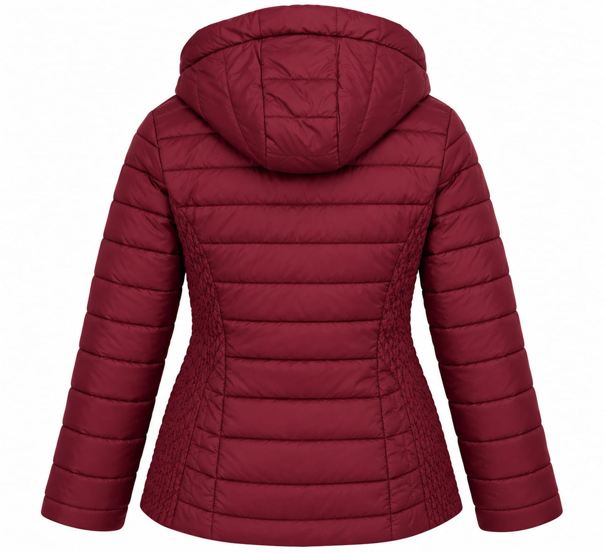 Geaca dama bordo, necaptusita, primavara-toamna, 4XL-8XL