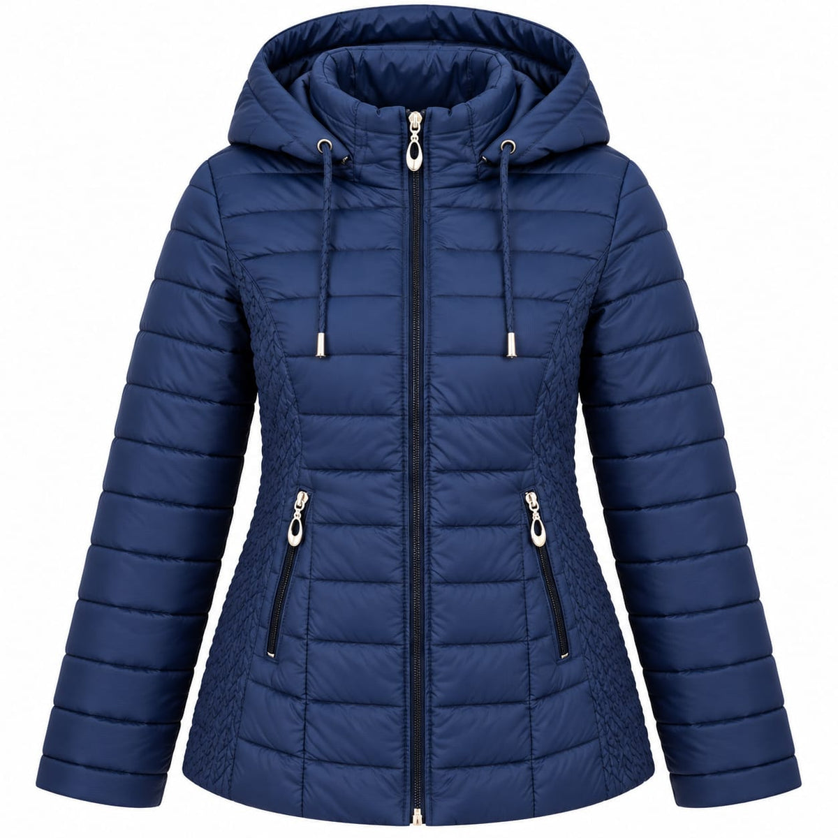 Geaca dama bleumarin, necaptusita, primavara-toamna, 4XL-8XL