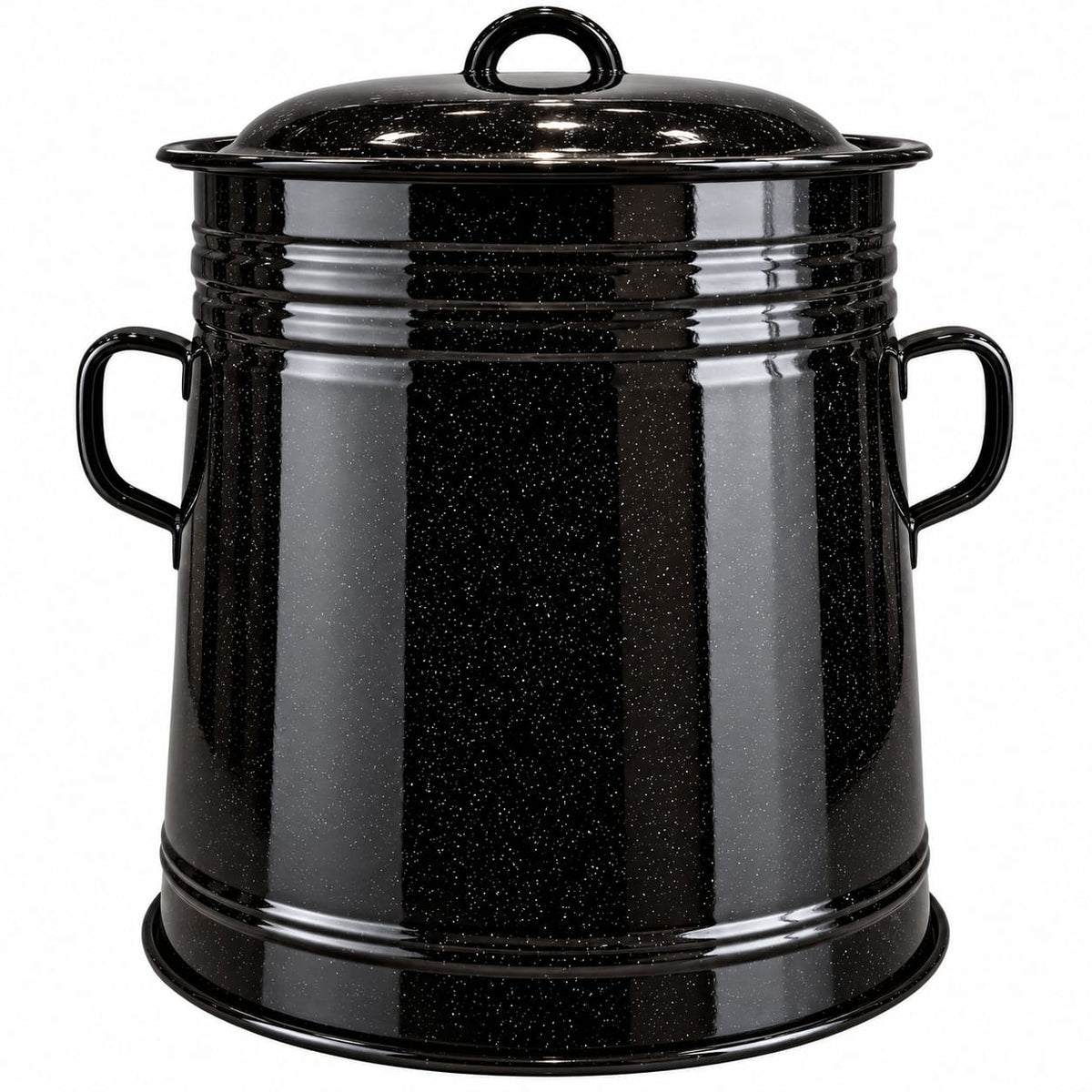Garnita emailata cu capac VEF Focsani - 5L, 10L, 20L, 30L
