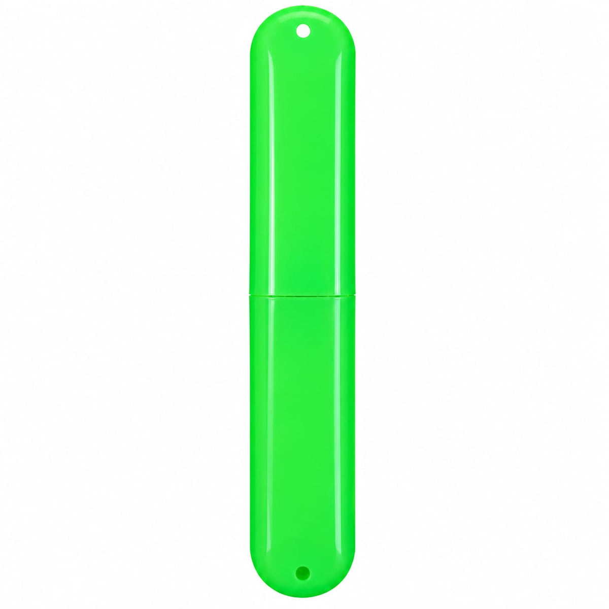 Suport periuta de dinti cu capac, verde, pentru calatorie