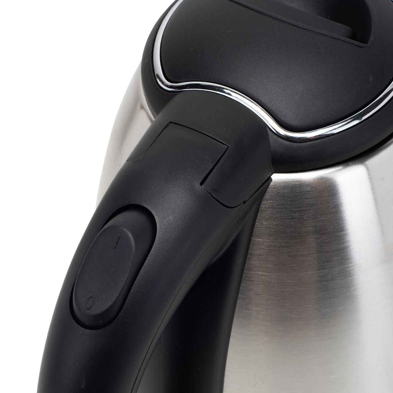 Cana fierbator, inox, Hausberg HB-3615, 1500 W, 1.8 litri, suport rotativ, sistem de protectie