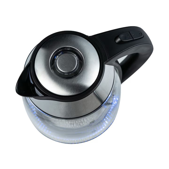 Fierbator Electric Zilan ZLN-8948 – 1.8L, 2200W, cu Filtru pentru Ceai, Corp din Sticla Termorezistenta, Iluminare LED
