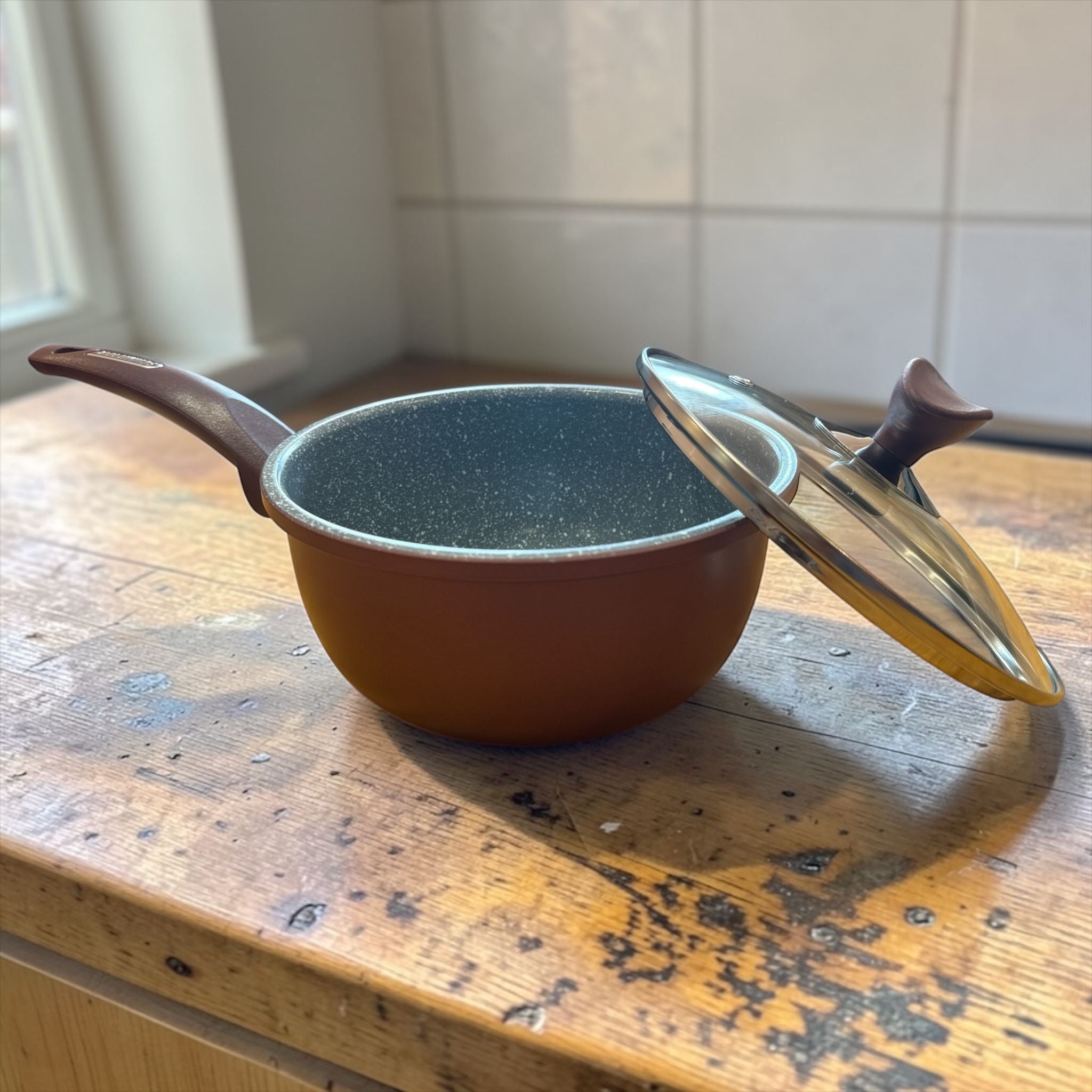 Cratita ceramica Schmitter 18 cm Aluminiu turnat 2 L Interior antiaderent