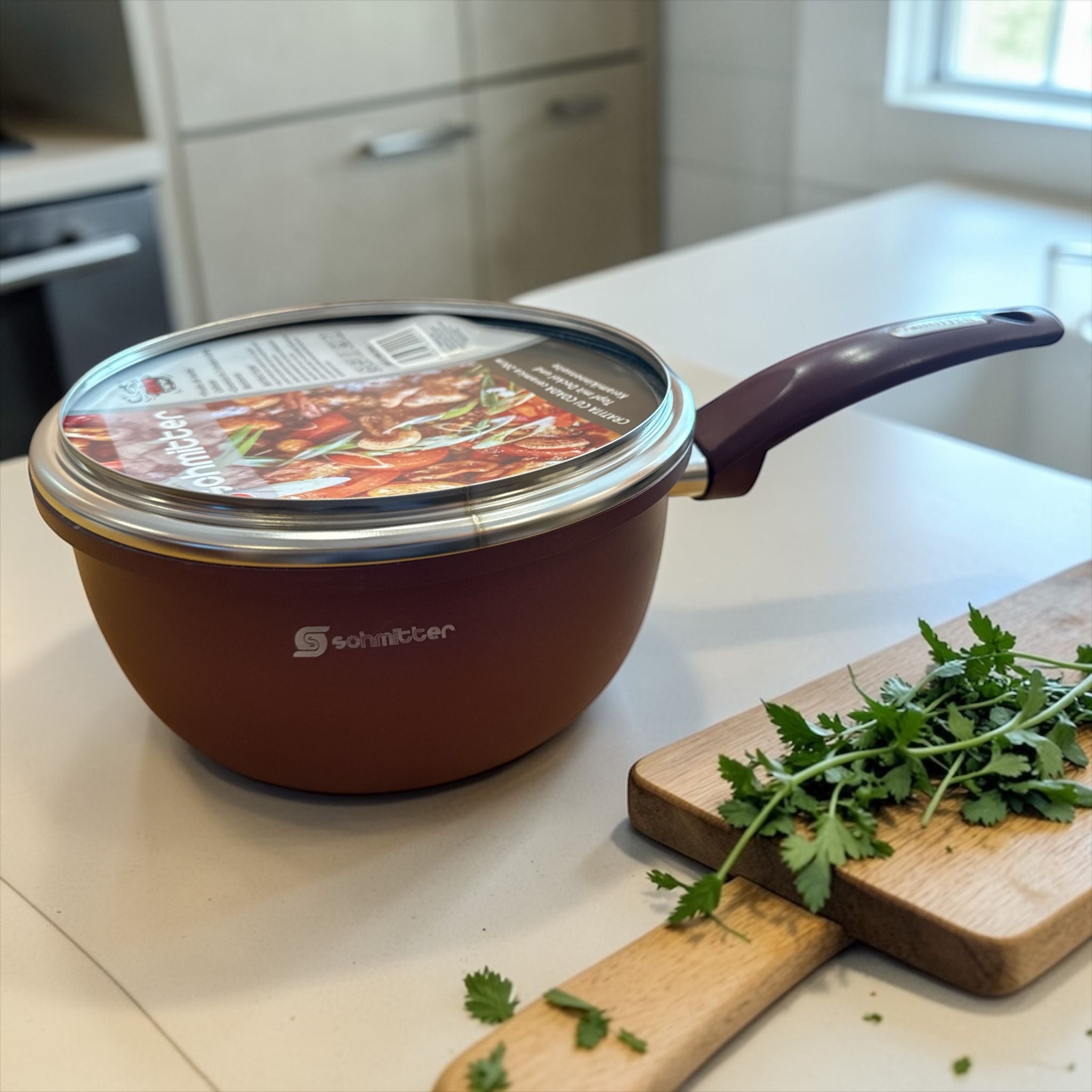 Cratita ceramica Schmitter 20 cm Aluminiu turnat 2,5 L Interior antiaderent